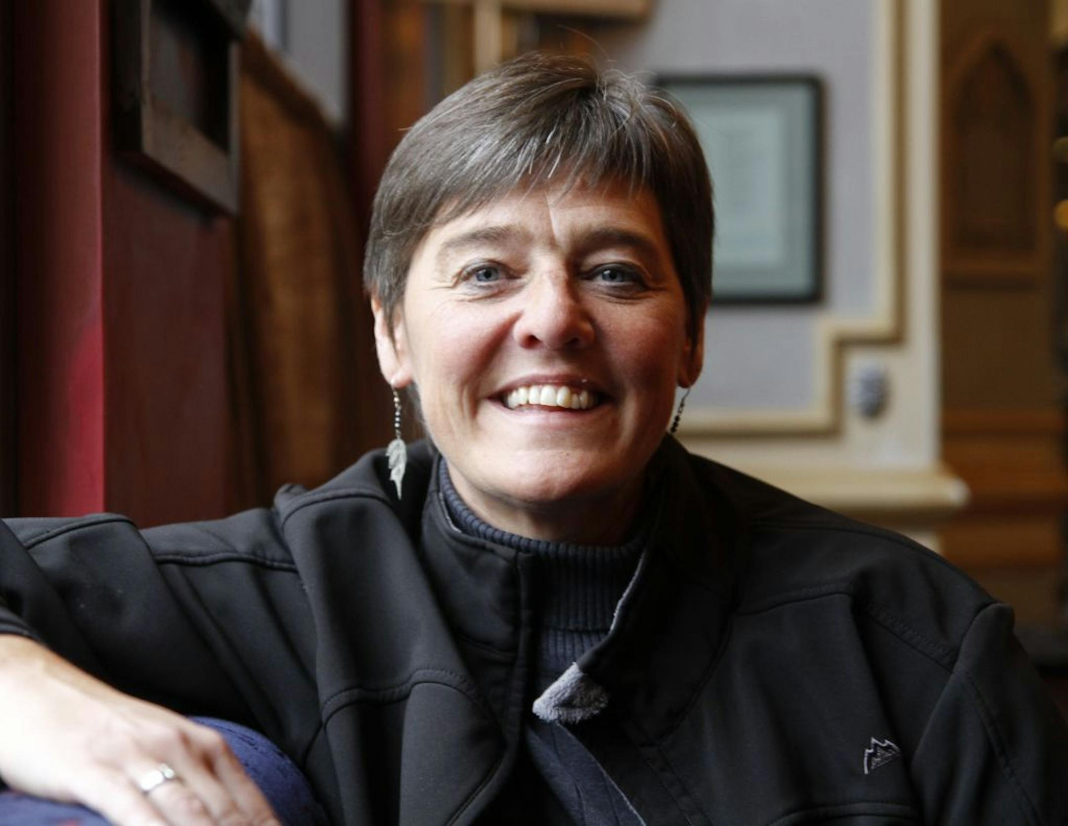 Jacquie Berglund of Finnegans: "Turn beer into food. That's what we do."