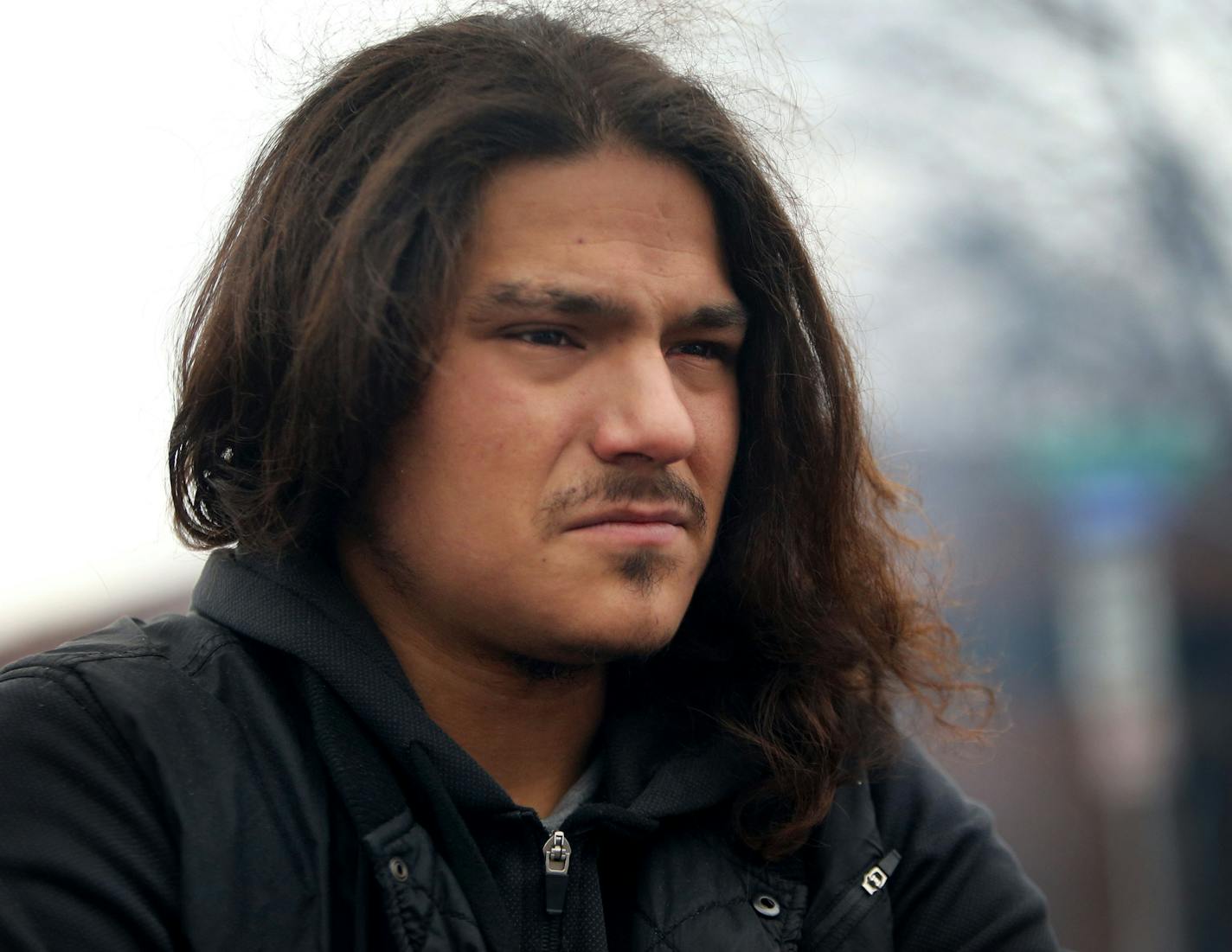 Don Turner, 23, is among the faces of the Black Lives Matter movement in Minneapolis and was seen Tuesday, Dec. 1, 2015, in Minneapolis, MN. Turner, seen outside the 4th precinct, has been homeless for several years now. Like others he says he is angry about the police shooting of Jamar Clark and wants answers. He also says he feels safer sleeping in the camp and having the company of other BLM protestors.](DAVID JOLES/STARTRIBUNE)djoles@startribune.com Who are the faces of Black Lives Matter?**