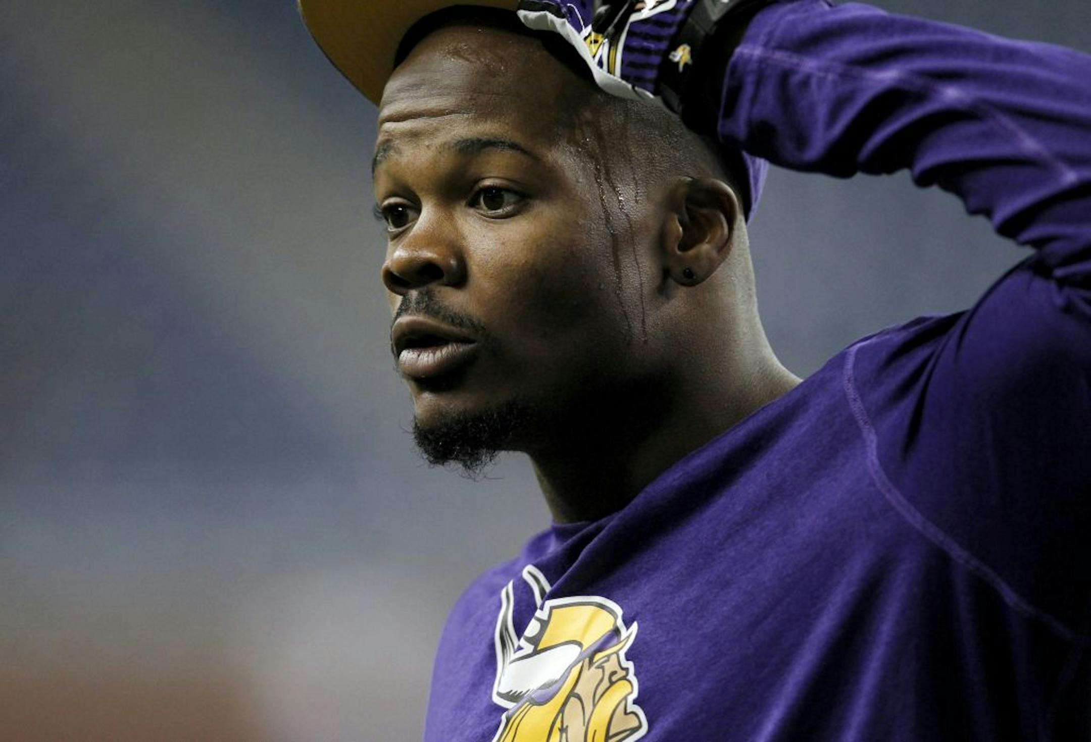 Newly signed receiver Jerome Simpson has been a factor in only one of the Vikings' six games this season; he was suspended for three, hurt in one and then deactivated Sunday. "Terrible," he said of sitting.