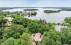 The home has deeded access and dock slip on Lake Minnetonka.
