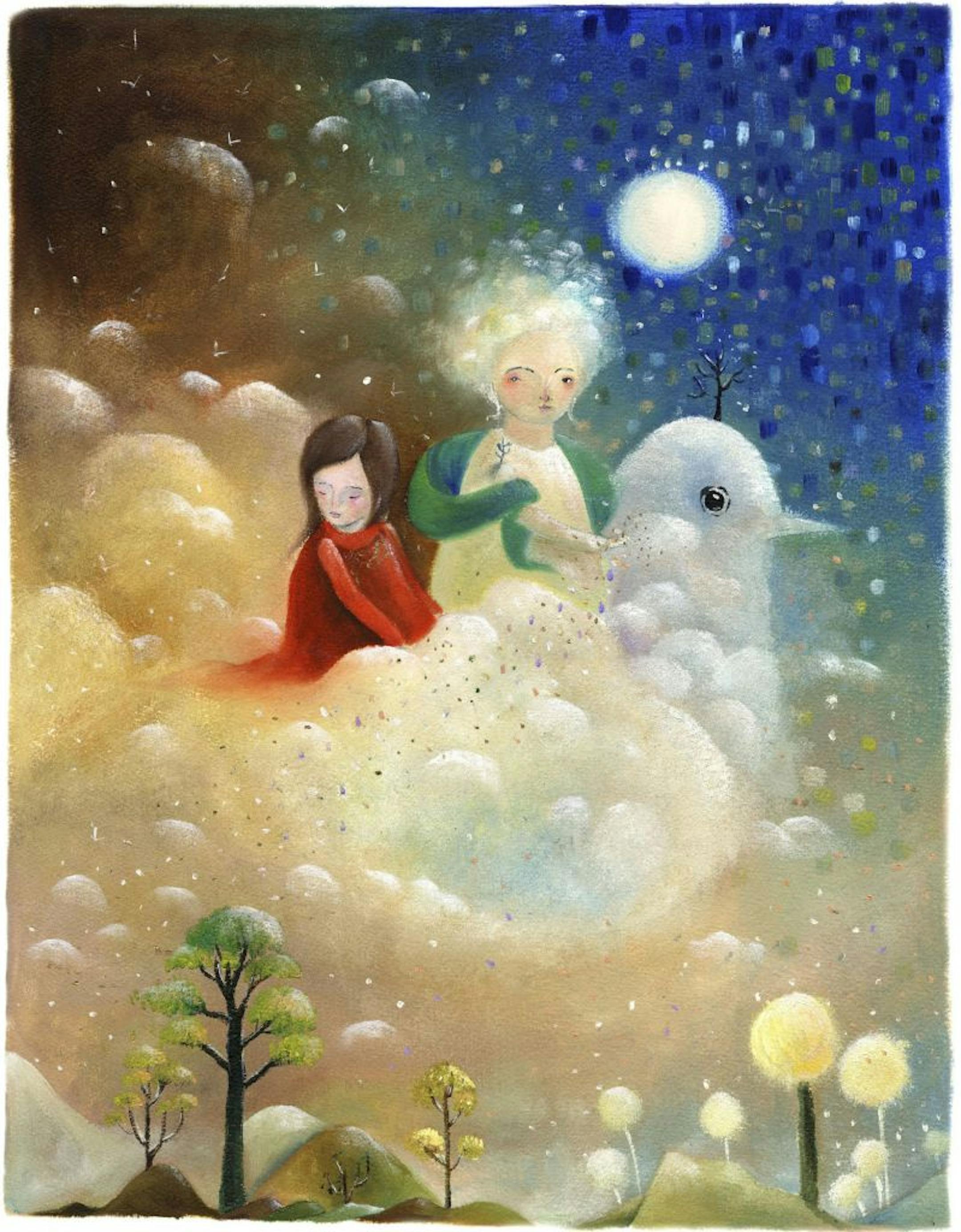 Zhongze Lu's "Poem of Bird 03."