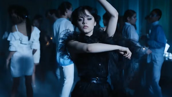 Jenna Ortega choreographed the dance in “Wednesday” that went viral.