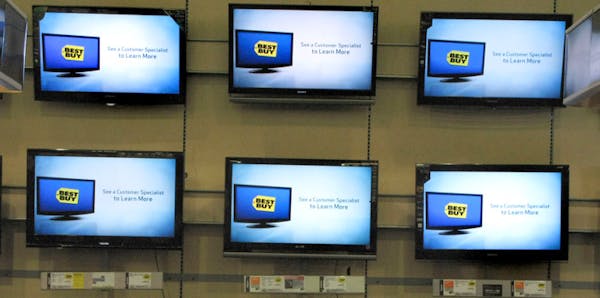 "We left some business on the table," said Jim Muehlbauer, Best Buy's chief financial officer. The chain ran out of some TVs and digital cameras when 