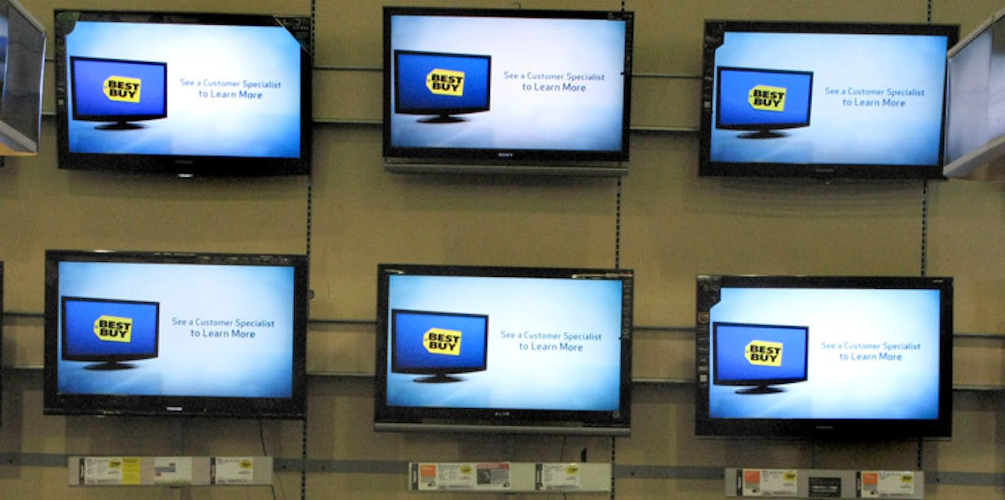 "We left some business on the table," said Jim Muehlbauer, Best Buy's chief financial officer. The chain ran out of some TVs and digital cameras when more lookers than expected decided to become buyers.