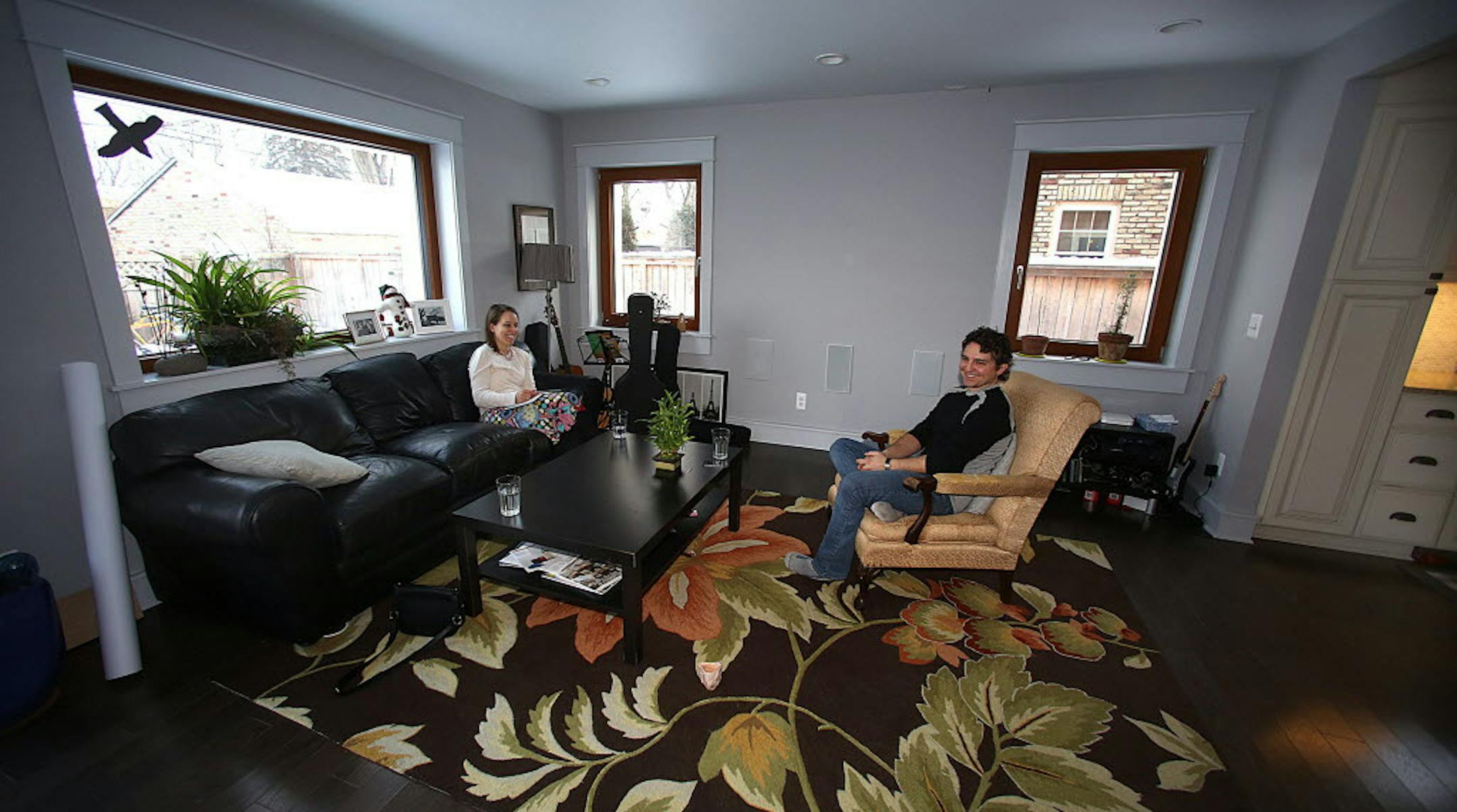 Homeowners Paul and Desirée Brazelton.