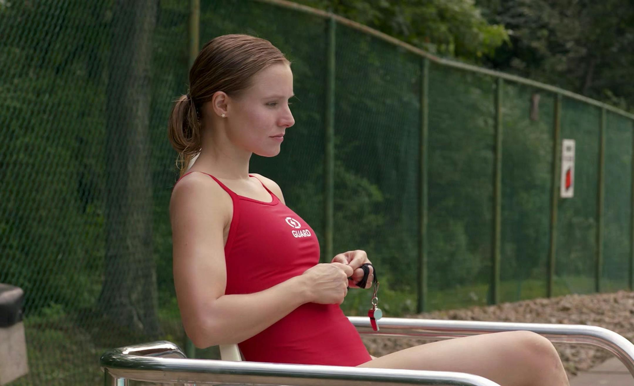 Kristen Bell in "The Lifeguard"