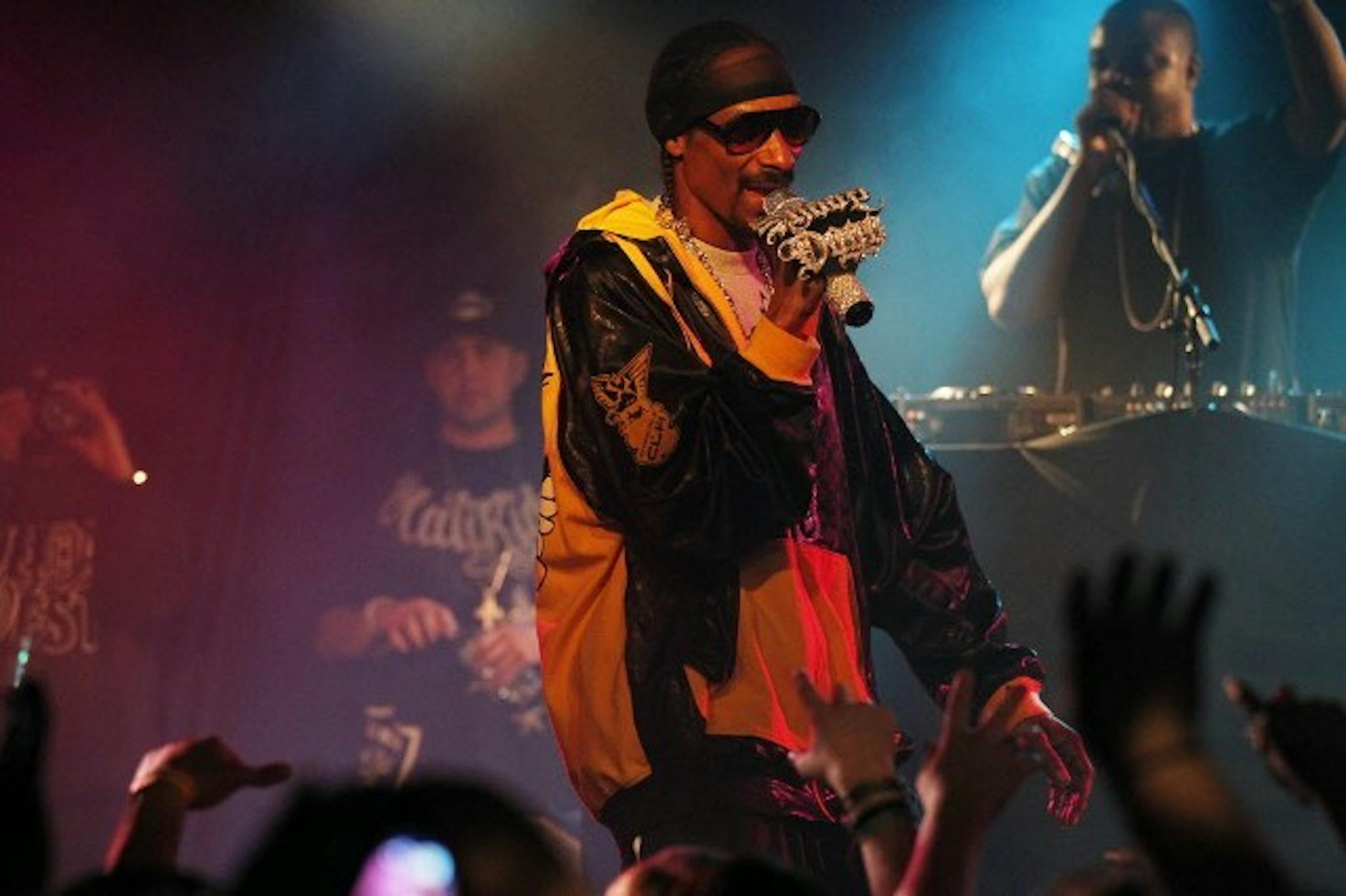 Snoop Dogg performed to a packed house Tuesday night at the Cabooze in Minneapolis.