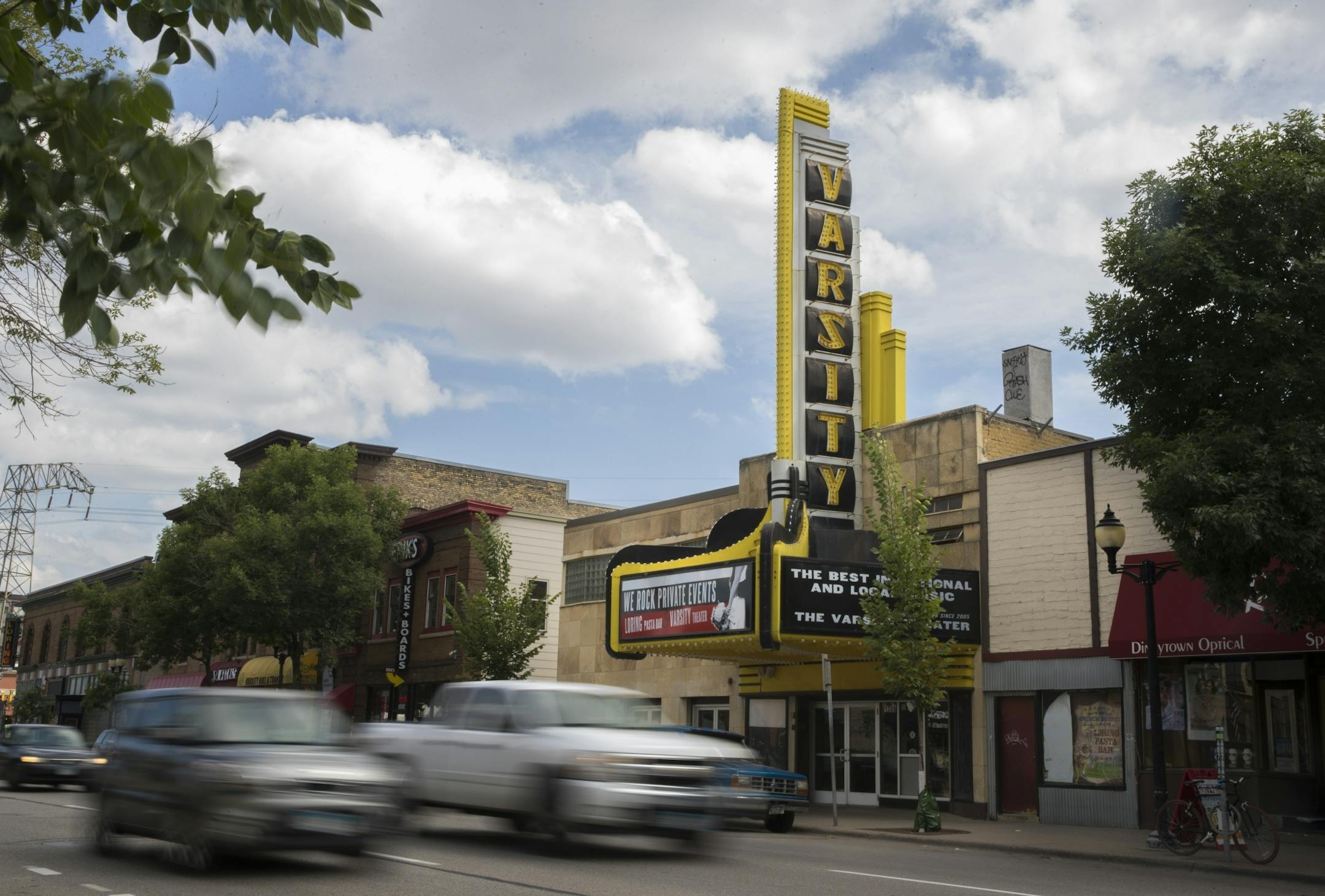 The Varsity Theater in Minneapolis is being sold and renovated and could soon host music shows. Photographed in Minneapolis, Minn., on July 12, 2017.