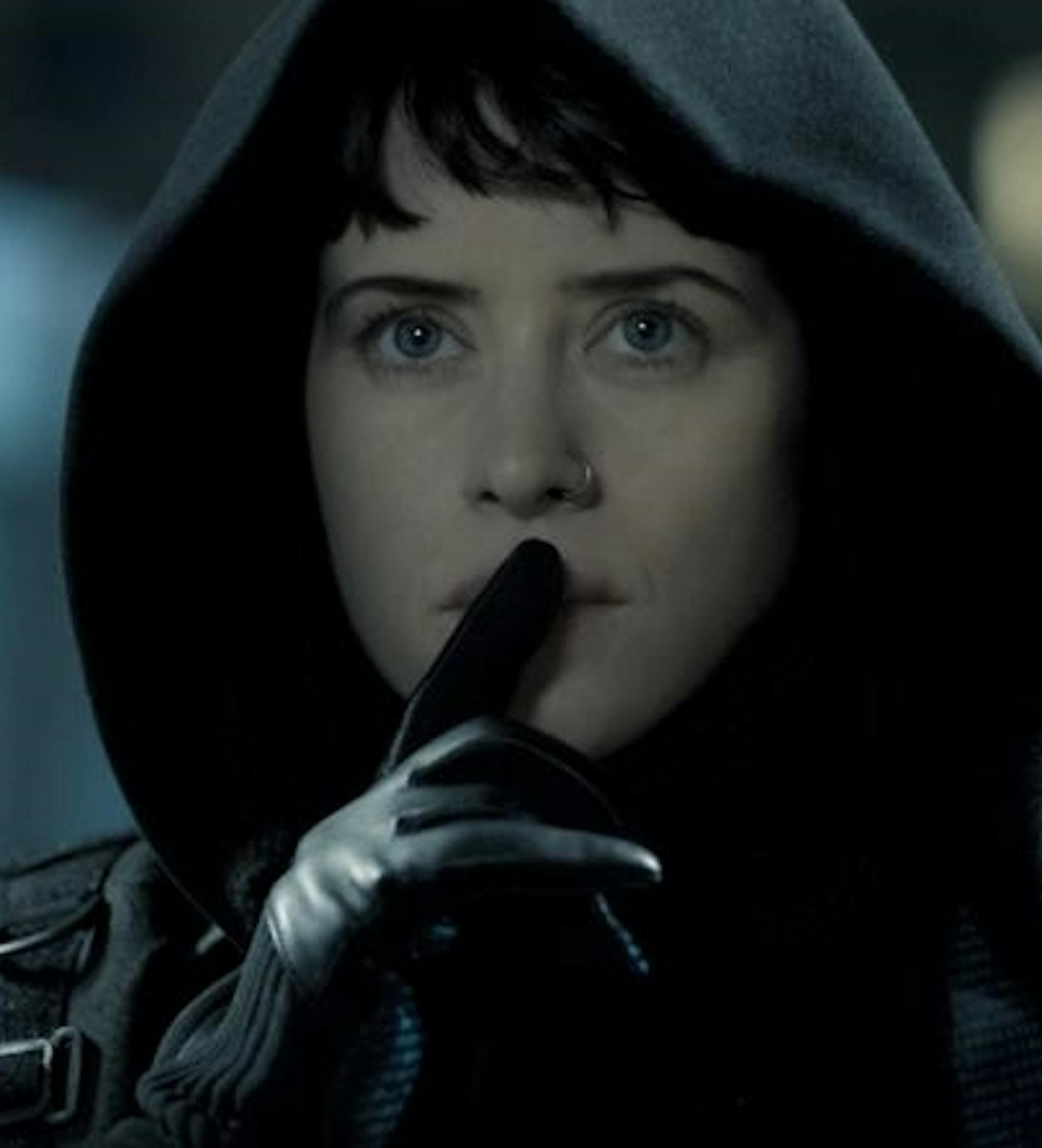 Claire Foy as Lisbeth Salander.