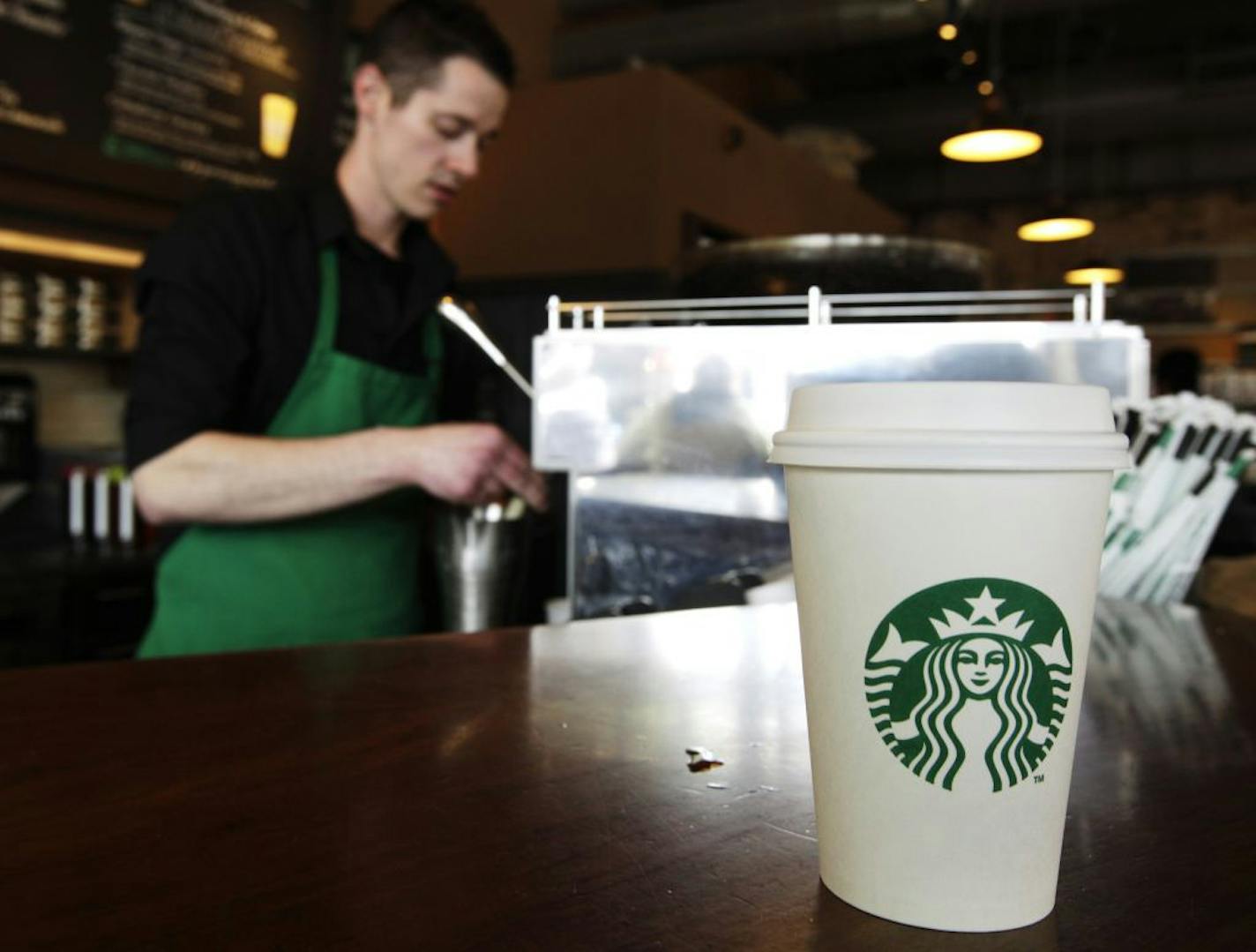 Starbucks baristas are scribbling "Come Together" on cups in Washington-area shops through Friday. Who knows? It could perk up budget talks.