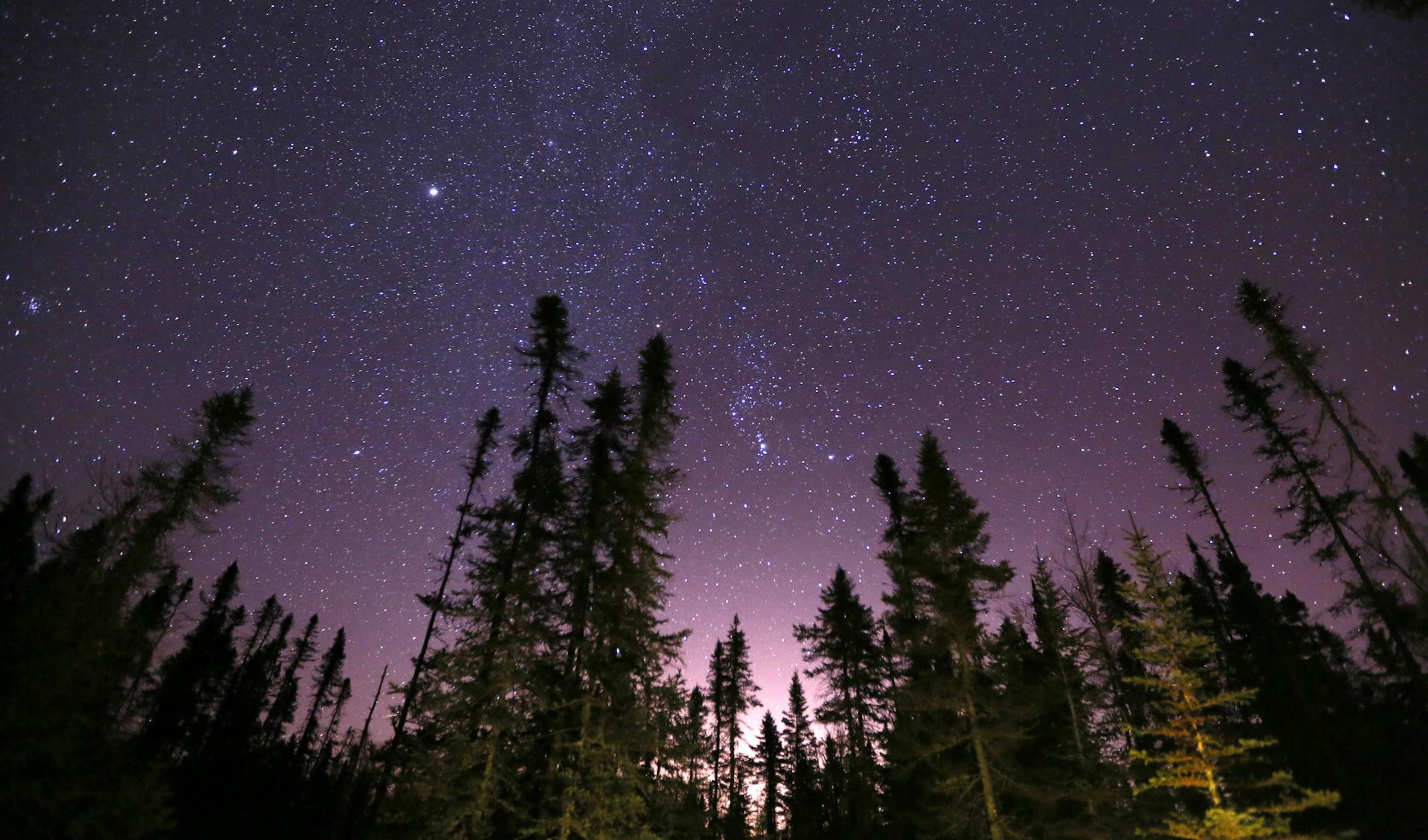 Many places in the arrowhead you will find darkness like no other area, illuminating the night sky with constellations that will take your breath away. ] Minnesota -State of Wonders, Arrowhead in Winter BRIAN PETERSON • brian.peterson@startribune.com Grand Marais, MN 2/14/2014