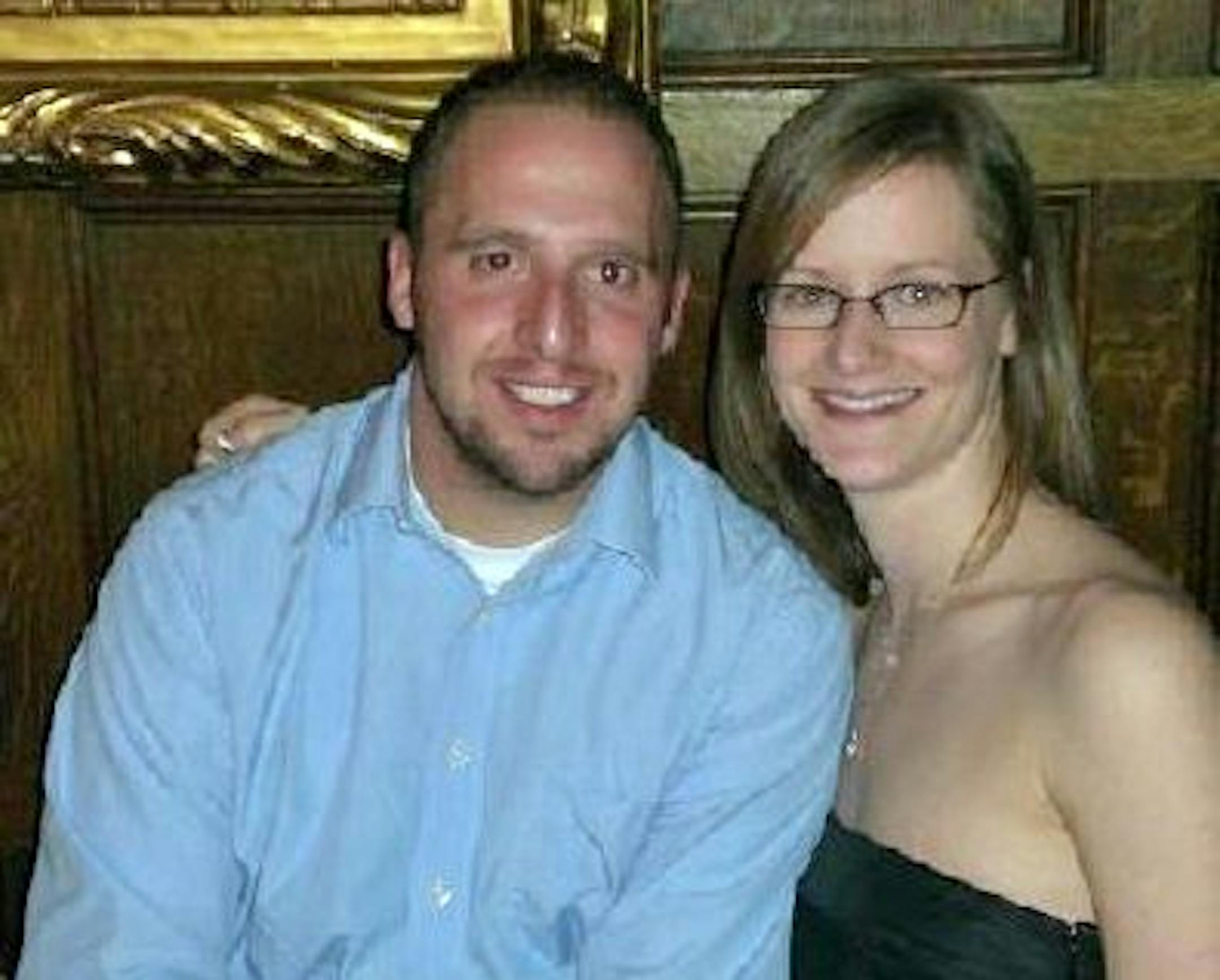 Andrew Hamann and wife Emily