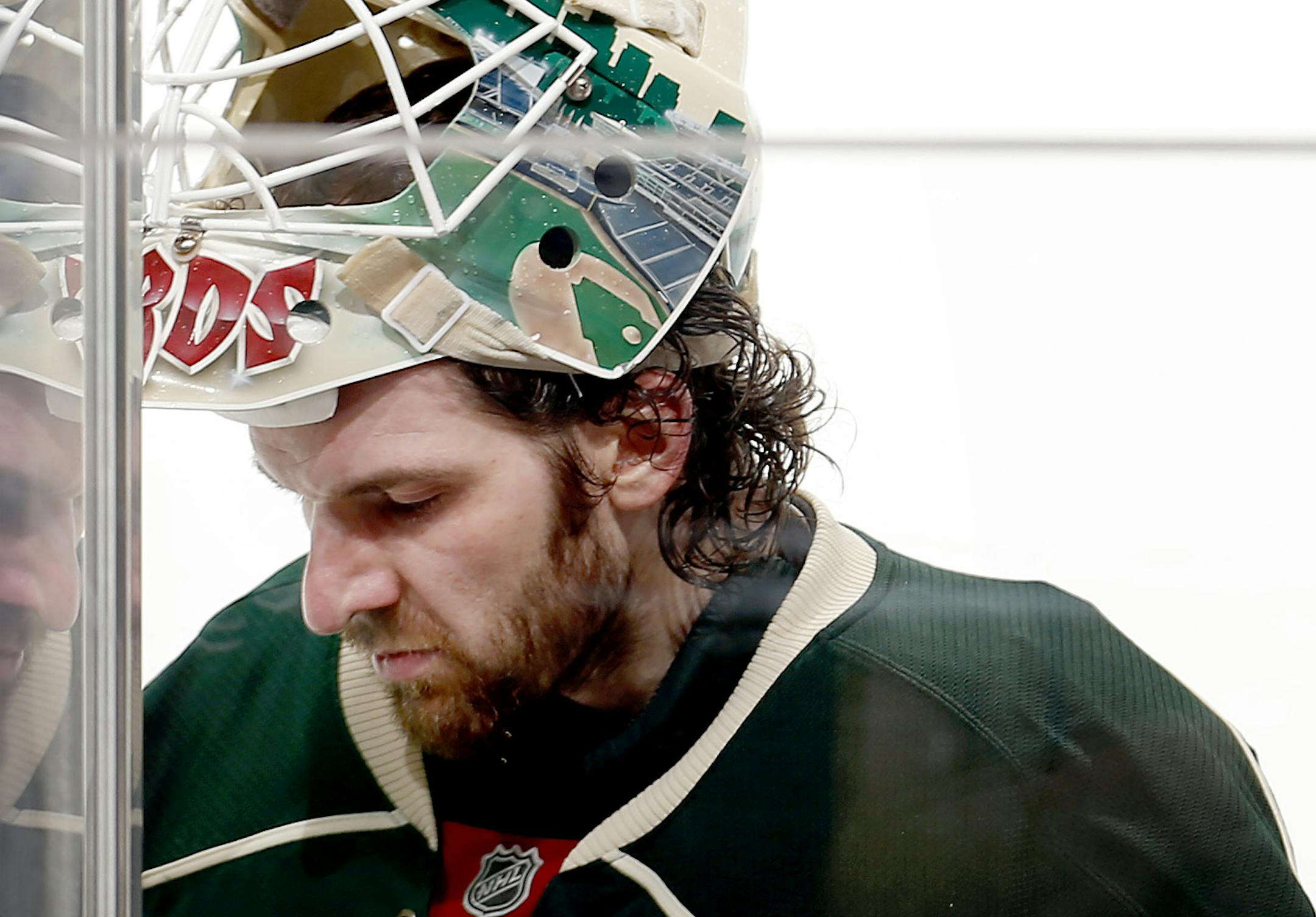 Wild goalie Josh Harding