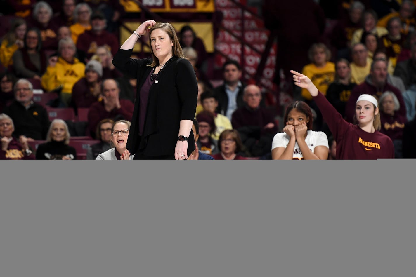 Gophers women's basketball coach Lindsay Whalen lost her top scorer — Destiny Pitts — and to No. 22 Iowa 76-75 after leading by 15 in the third quarter Thursday.