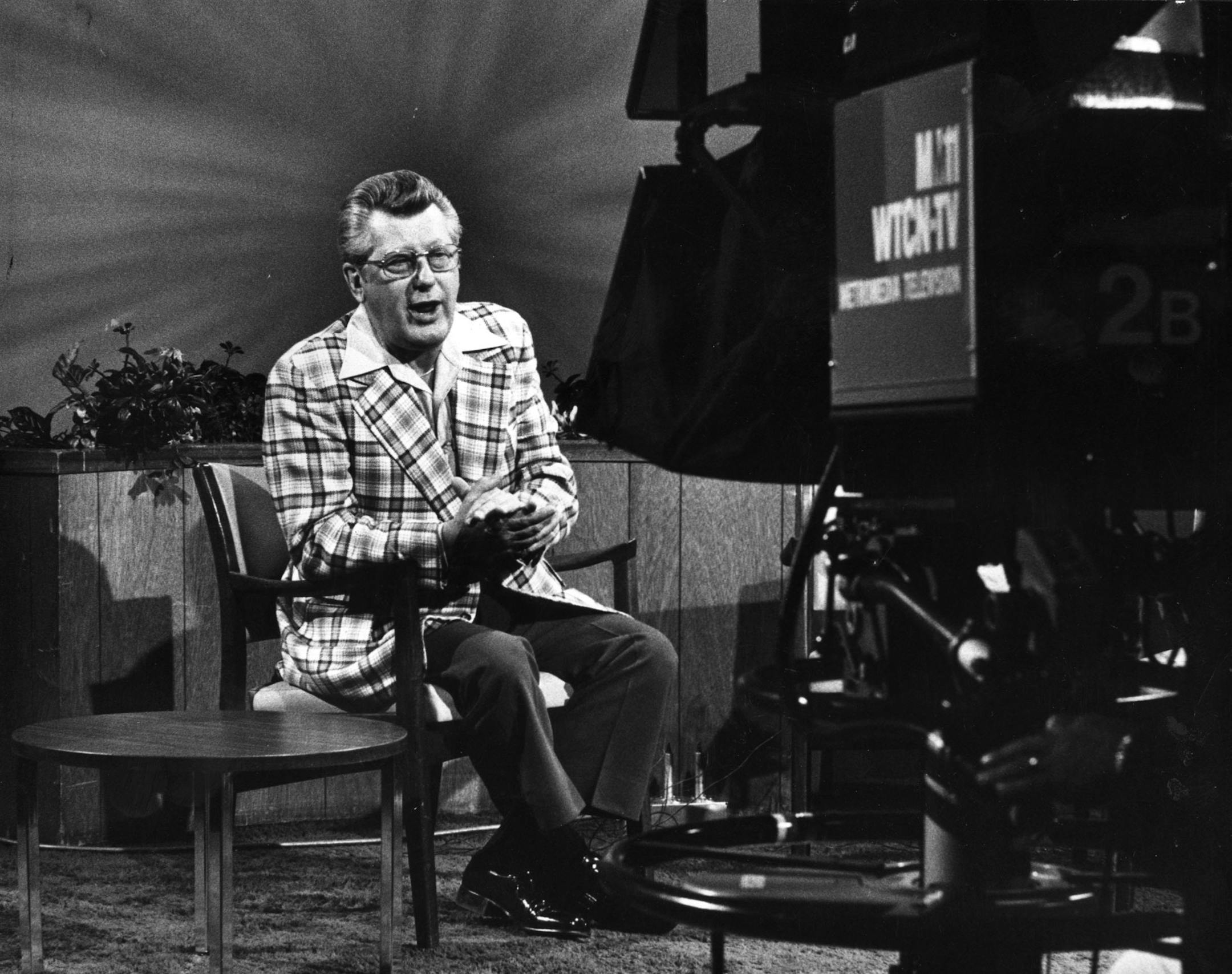 Minnesota television personality and sales pitchman Mel Jass in 1976.
