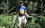 Tom Rohman participated in a triathalon in 2014. Provided photo