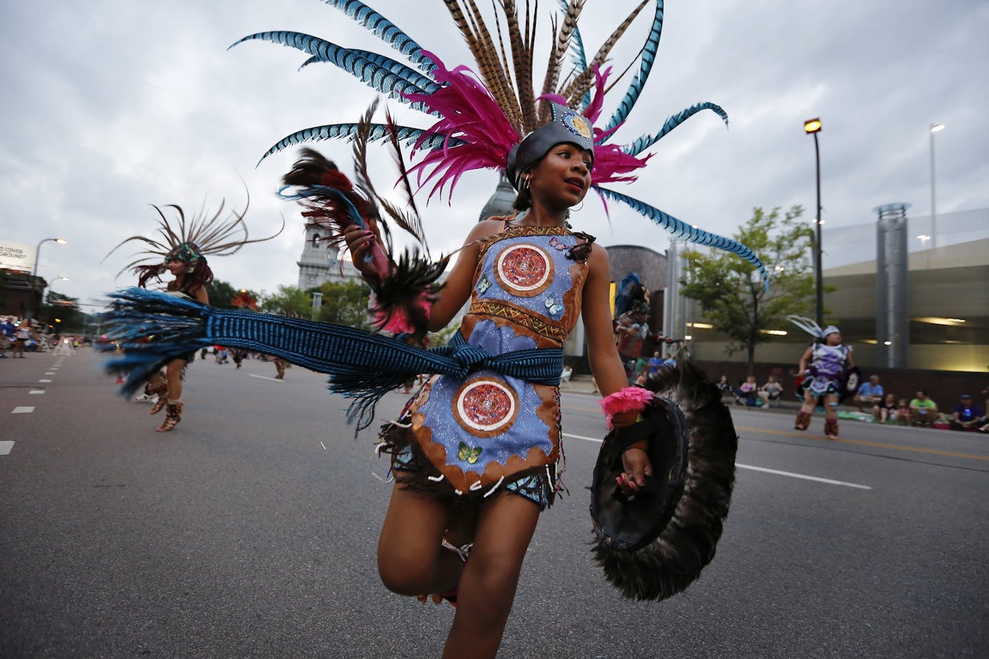 Aquatennial torchlight parade