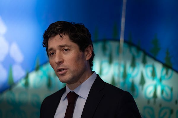 Minneapolis Mayor Jacob Frey, pictured in January 2024, is urging council members to soften their plan for Uber and Lyft driver pay raises to avoid pu