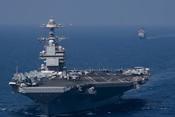 The world’s largest aircraft carrier, the USS Gerald R. Ford, was dispatched toward Israel following a large-scale assault from Hamas.