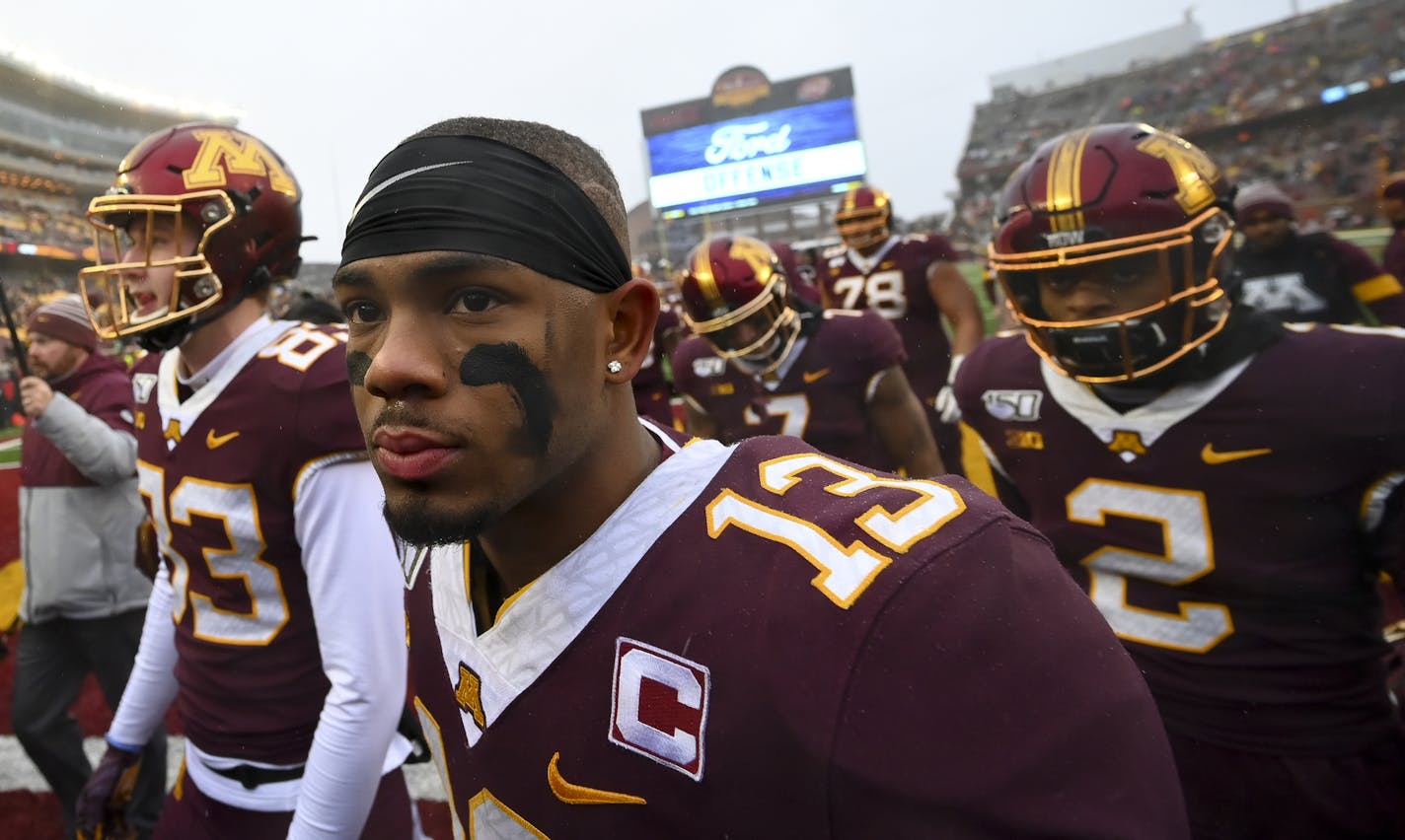 Gophers wide receiver Rashod Bateman