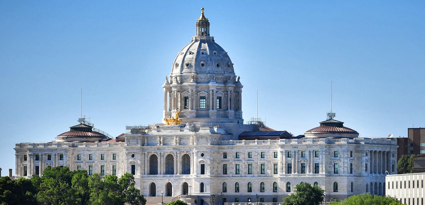 The Minnesota State Capitol is largely quiet, Monday June 5, 2017 but major issues are still unresolved between the Republican legislature and DFL Governor. ] GLEN STUBBE &#xef; glen.stubbe@startribune.com Monday June 5, 2017 EDS: Available for any use ORG XMIT: MIN1706051754160522 ORG XMIT: MIN1707271145096713 ORG XMIT: MIN1708111635502096