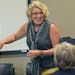Carol Kronholm, career development facilitator, taught a course entitled,"insideout--a discovery workshop for boomers+". Kronholm is a freelance teach