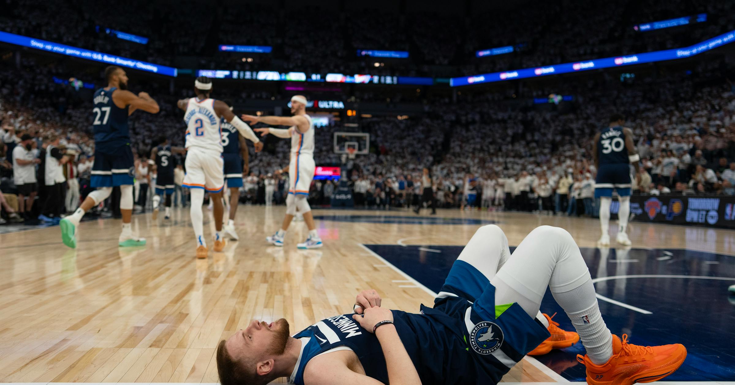 Timberwolves’ Game 4 loss raises a question: Where’d that defense go?