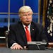 Alec Baldwin plays President Donald Trump on "Saturday Night Live."