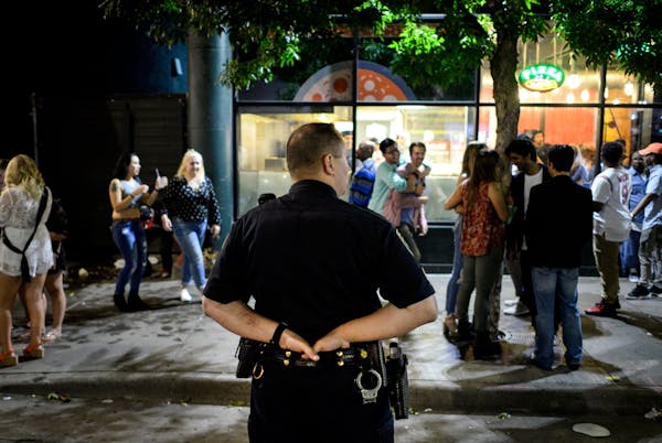 City officials are hoping more cops on downtown streets will calm late-night revelers and send a strong message.