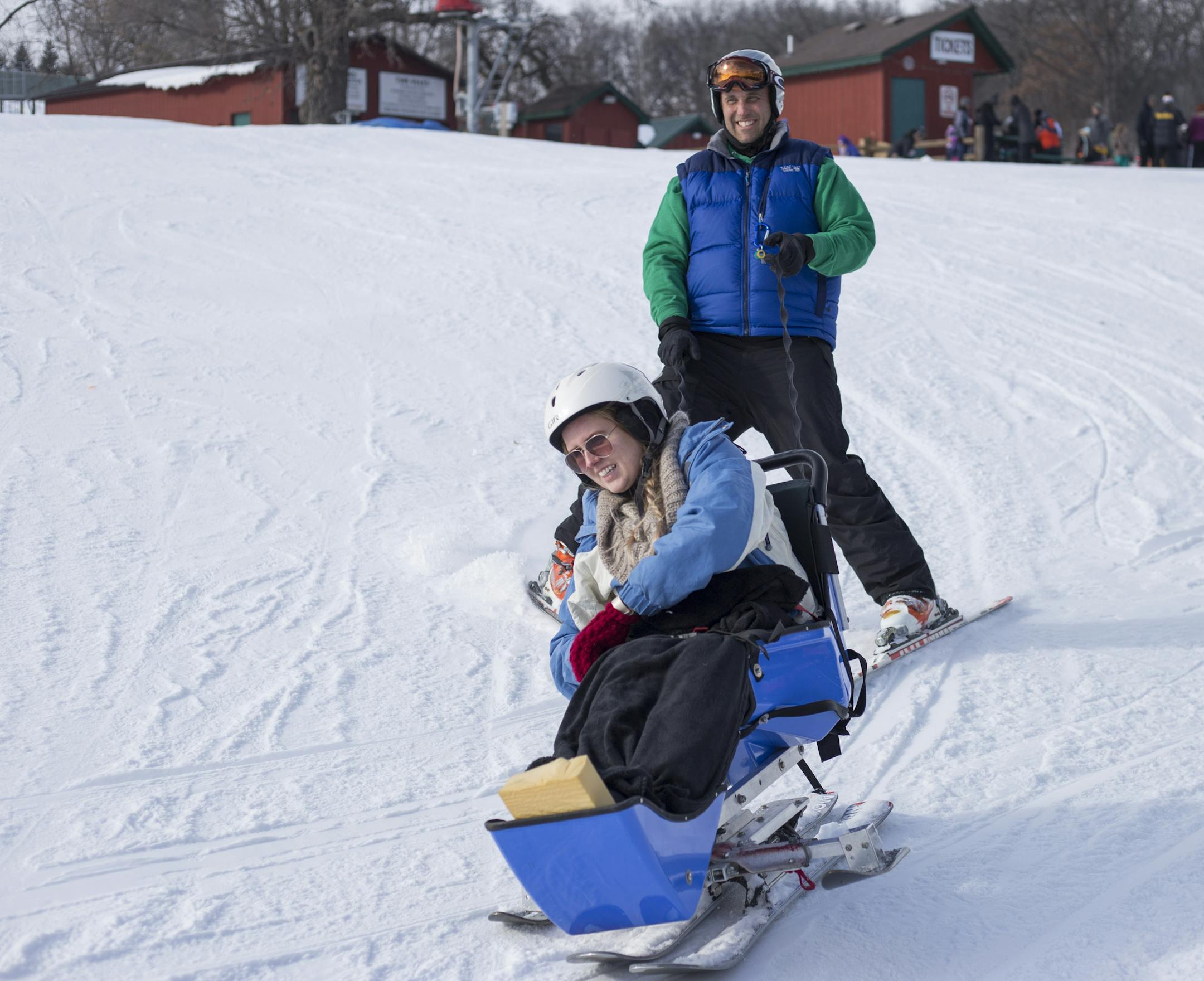 on Saturday, Jan. 27, 2018 at Buck Hill in Burnsville, Minn.