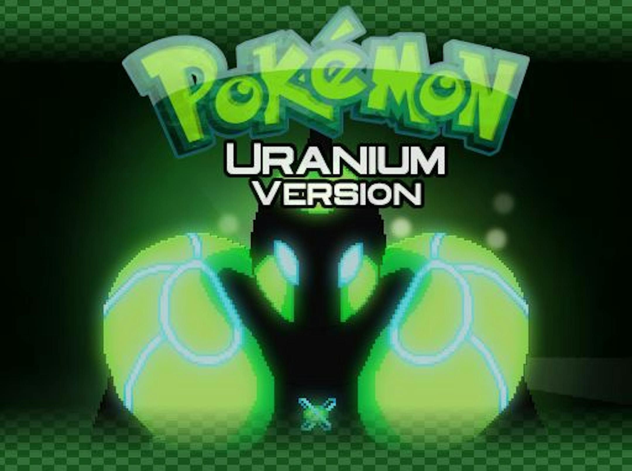 The title screen from "Pokemon Uranium."