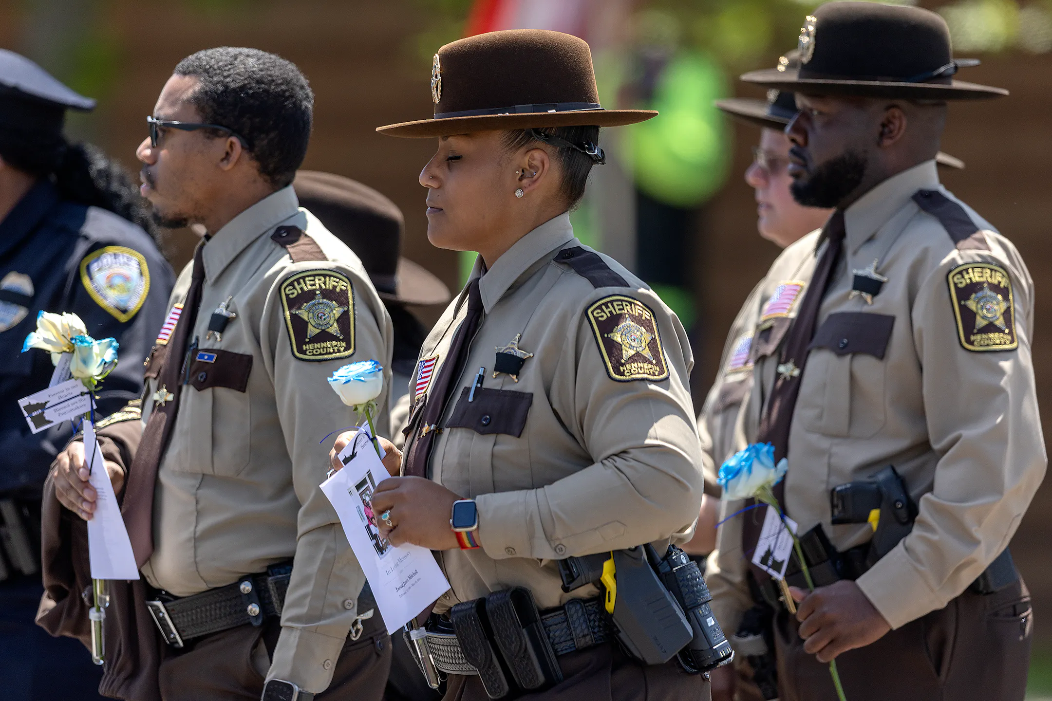 Live: MPD’s Jamal Mitchell posthumously given medal of honor, Purple ...