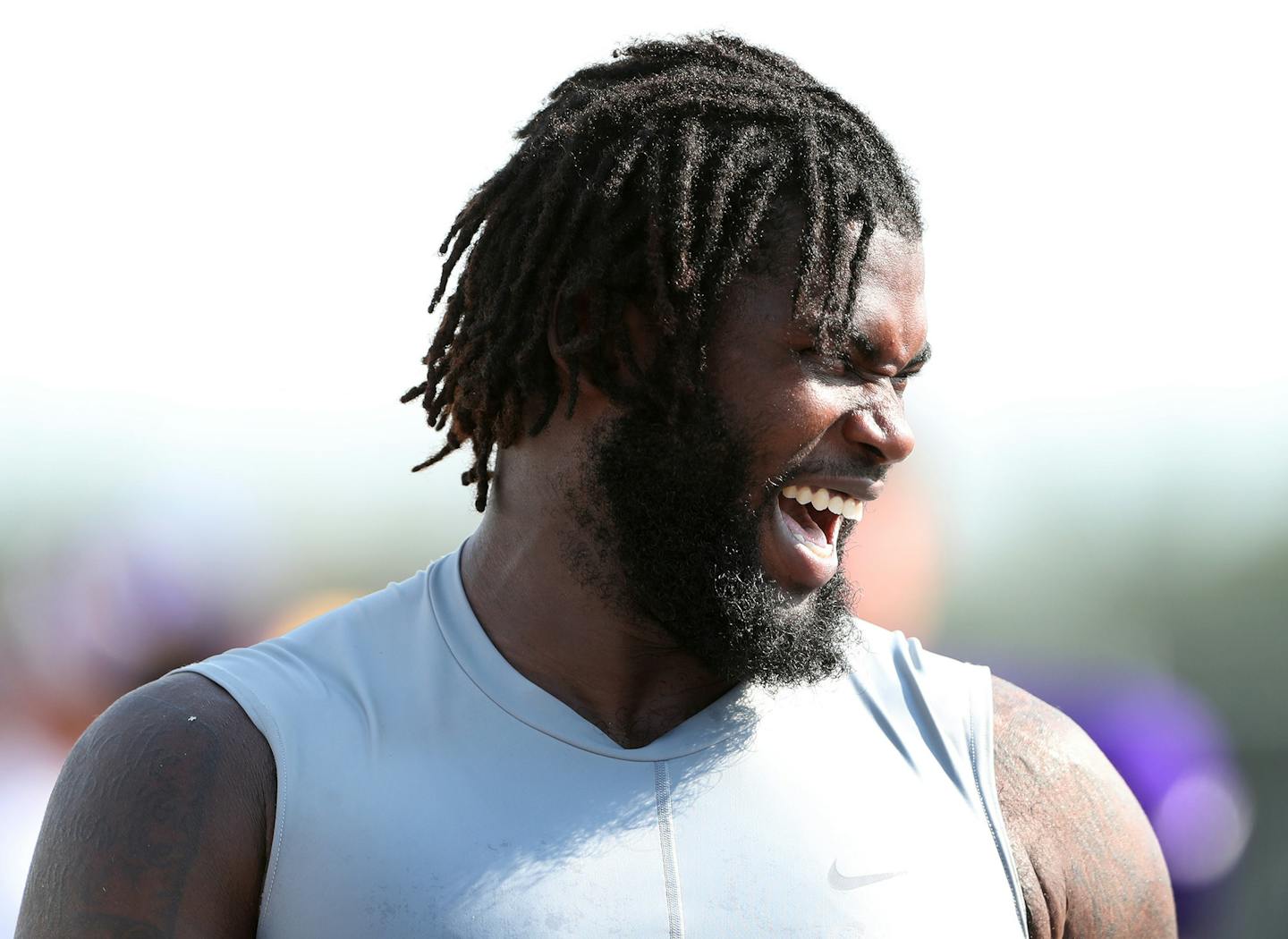 Vikings defensive tackle Sharrif Floyd