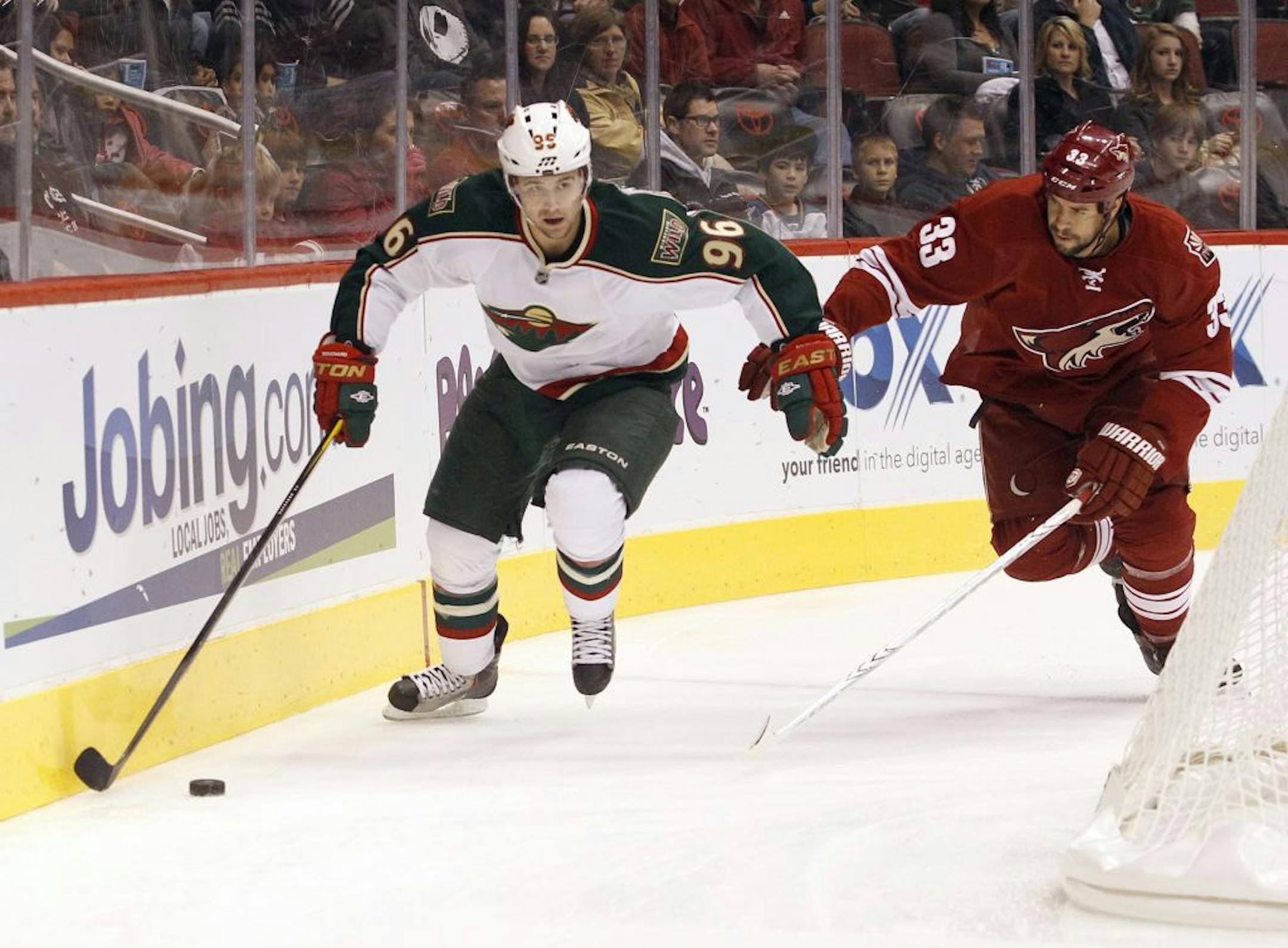 Wild center Pierre-Marc Bouchard