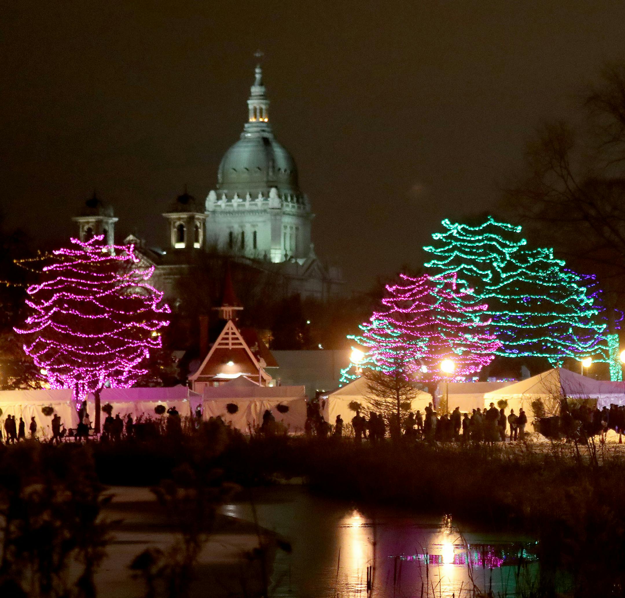 Holidazzle 2019 kicked off with fireworks a 16-foot yeti sculpted from mattress packing discards and an ice skating exhibition Friday, Nov. 29, 2019, in Minneapolis, MN. Here, people congregate for fireworks in Loring Park during the opening night of Holidazzle.] DAVID JOLES • david.joles@startribune.com
The Minnesota Zen Center hosted its annual "Blank Friday'' event Nov. 29, a Zen Buddhist response to the frenzy of Black Friday shoppers. There will be an open house, Intro to Zen session