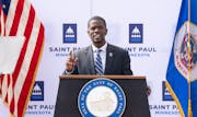 St. Paul Mayor Melvin Carter spoke about his 2024 budget proposal.