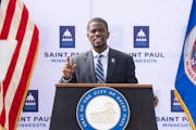 St. Paul Mayor Melvin Carter spoke about his 2024 budget proposal.