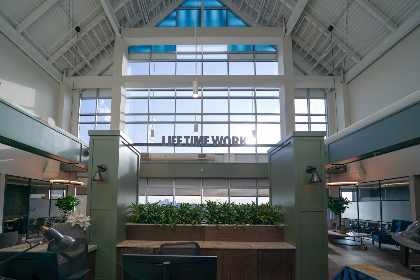 Life Time Fitness is close to opening its St. Louis Park co-working office, Life Time Work. ] GLEN STUBBE &#x2022; glen.stubbe@startribune.com Friday, March 29, 2019 Life Time Fitness is close to opening its St. Louis Park co-working office, Life Time Work. It will be the first Life Time Work in the Twin Cities and the second in the country. What's Happening at this time: Will give a sneak peek tour of Life Time Work, the first co-working office in the Twin Cities developed by Life Time Fitness