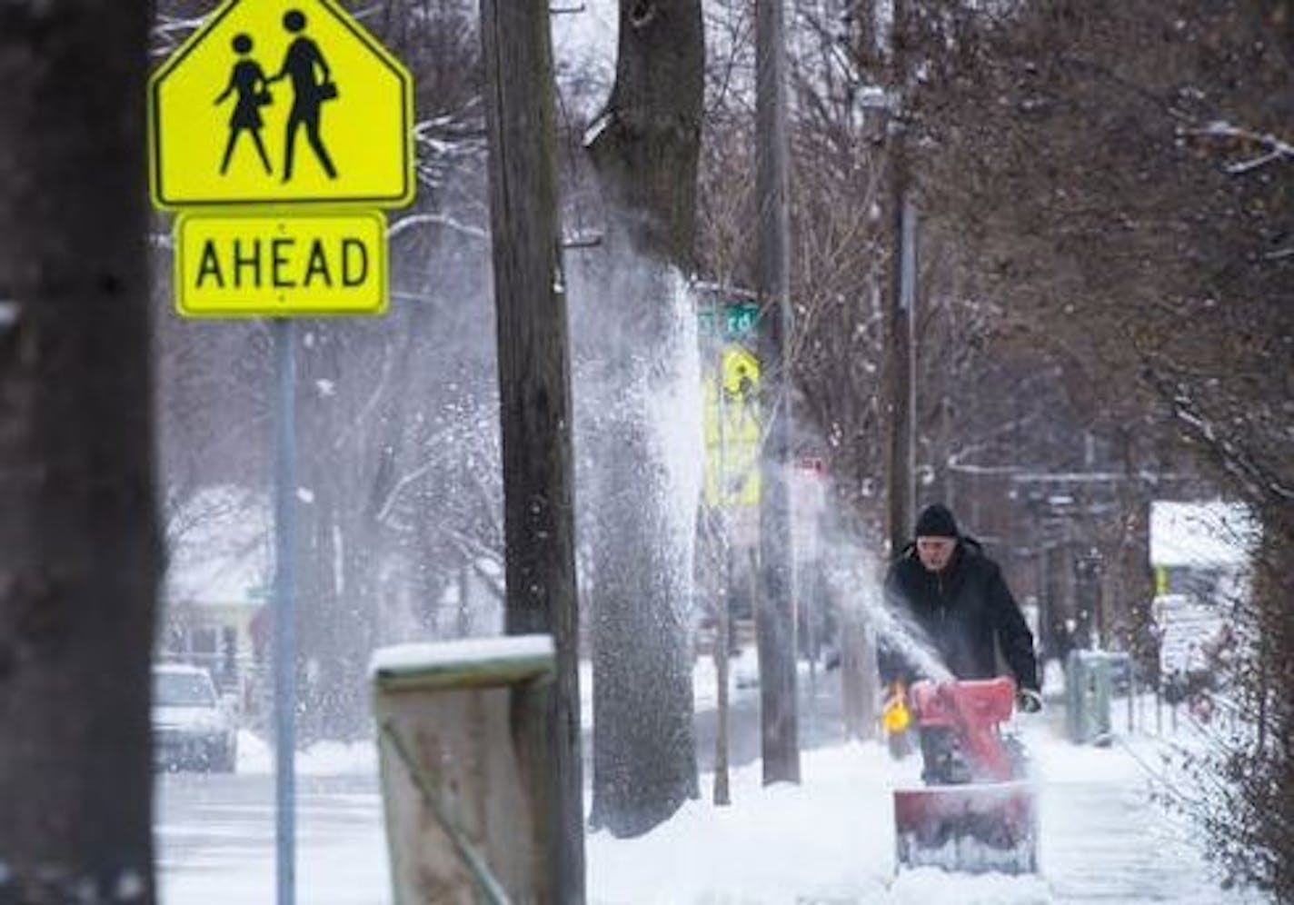 Yes, there is more snow ahead for the Twin Cities.