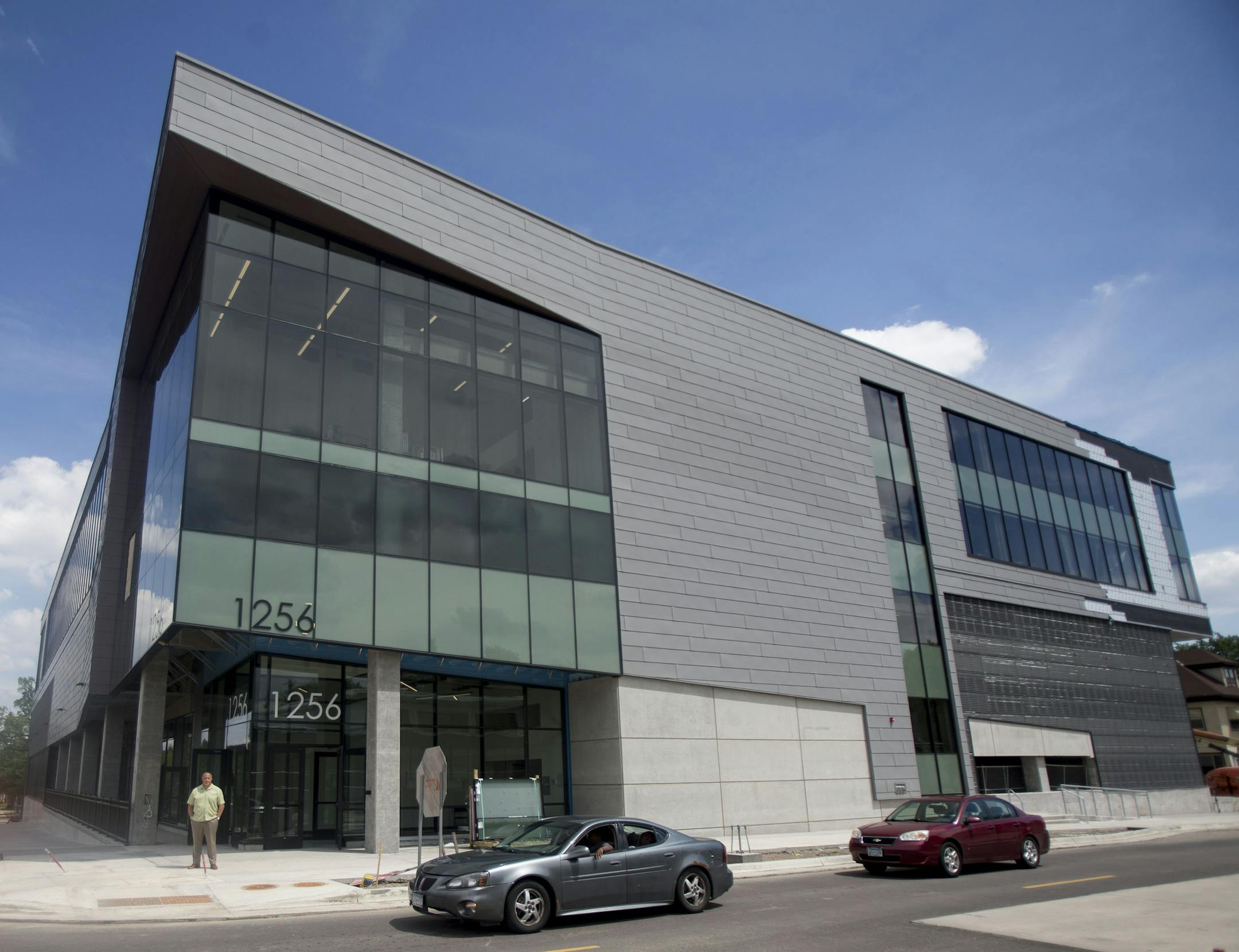 Ravi Norman, THOR Companies CEO, posed for a portrait in front of the building that will soon be the company's new headquarters. ] ALEX KORMANN &#x2022; alex.kormann@startribune.com THOR Construction is nearing completion of the company's Regional Acceleration Center in Northern Minneapolis. The group has been working on the 76,00 square-foot building since October 2017. Once completed in mid-July, the building will become home to THOR Companies' new headquarters as well as multiple other tenant