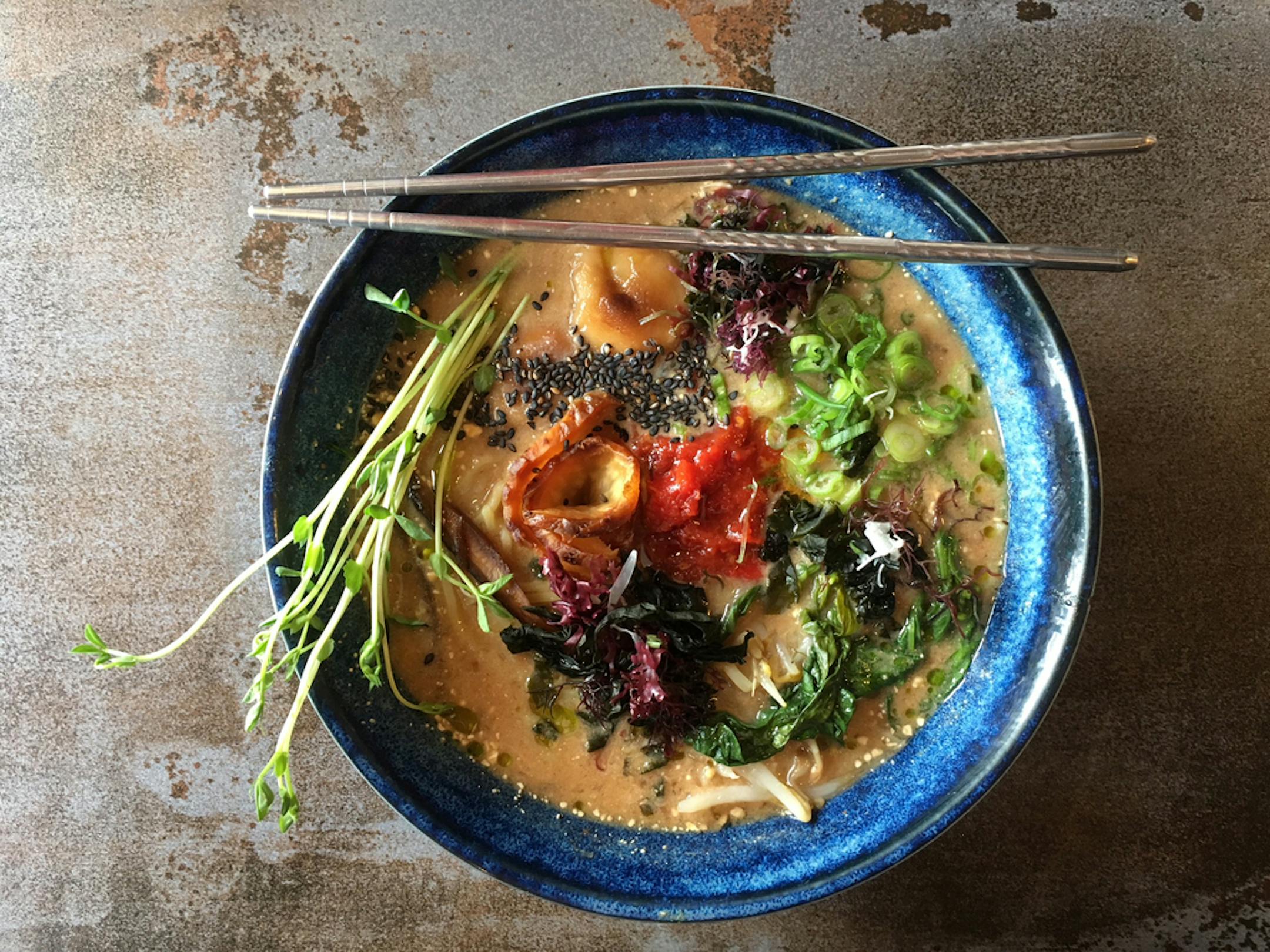 "Best Seller" at Tori Ramen in St. Paul. Photo by Rick Nelson