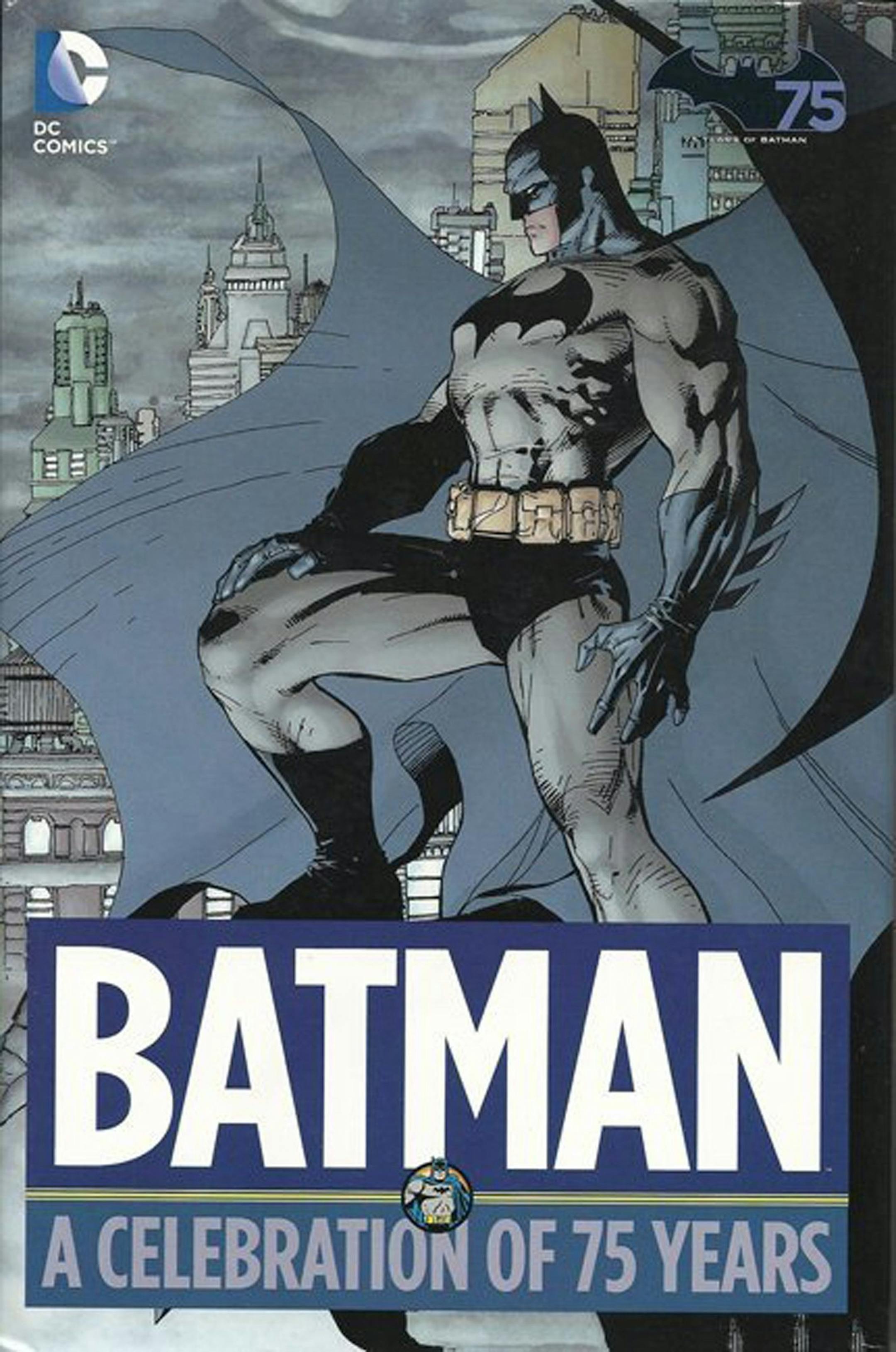 "Batman: A Celebration of 75 Years" is one of two hardback collections of important Bat-stories arriving July 16. (Courtesy of DC Entertainment Inc./MCT) ORG XMIT: 1154871