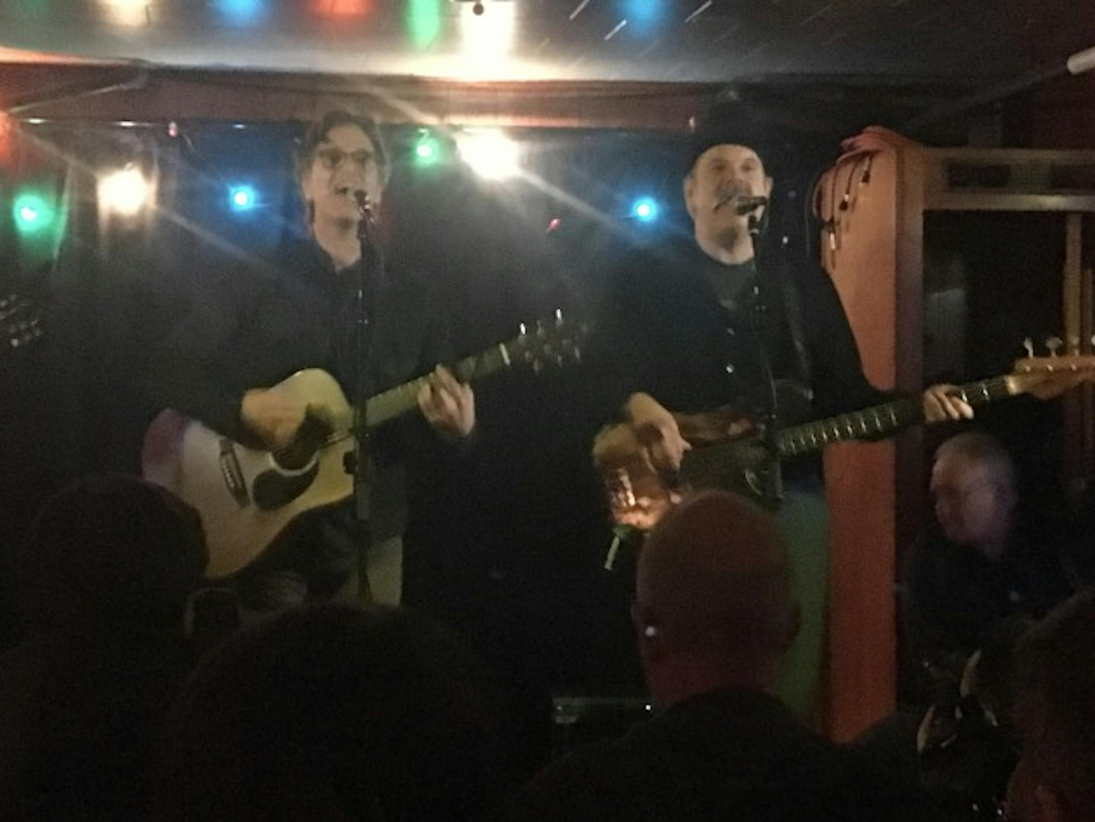 Two-thirds of Semisonic: Dan Wilson, John Munson