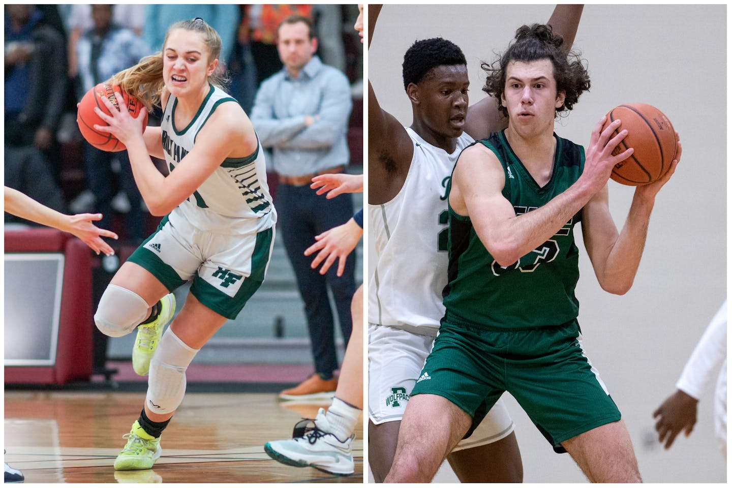 Holy Family's Boden Kapke, Jocelyn Land say they'll play college ...