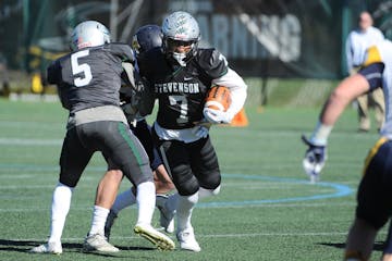 Stevenson University star Austin Tennessee is hoping to be one of the rare players to make the jump from Division III football to the NFL.,