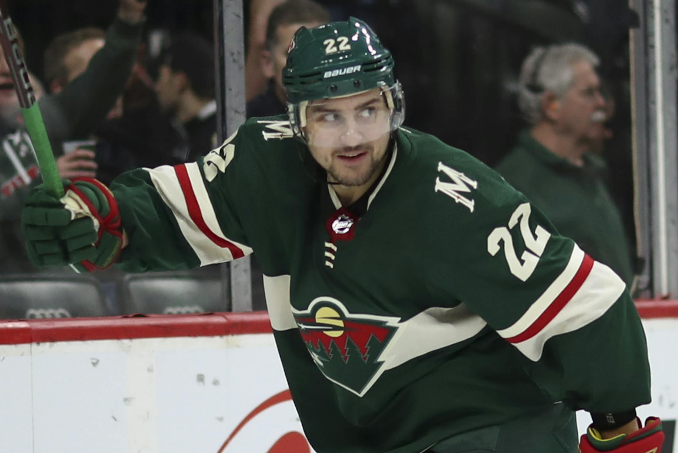 Minnesota Wild right wing Nino Niederreiter