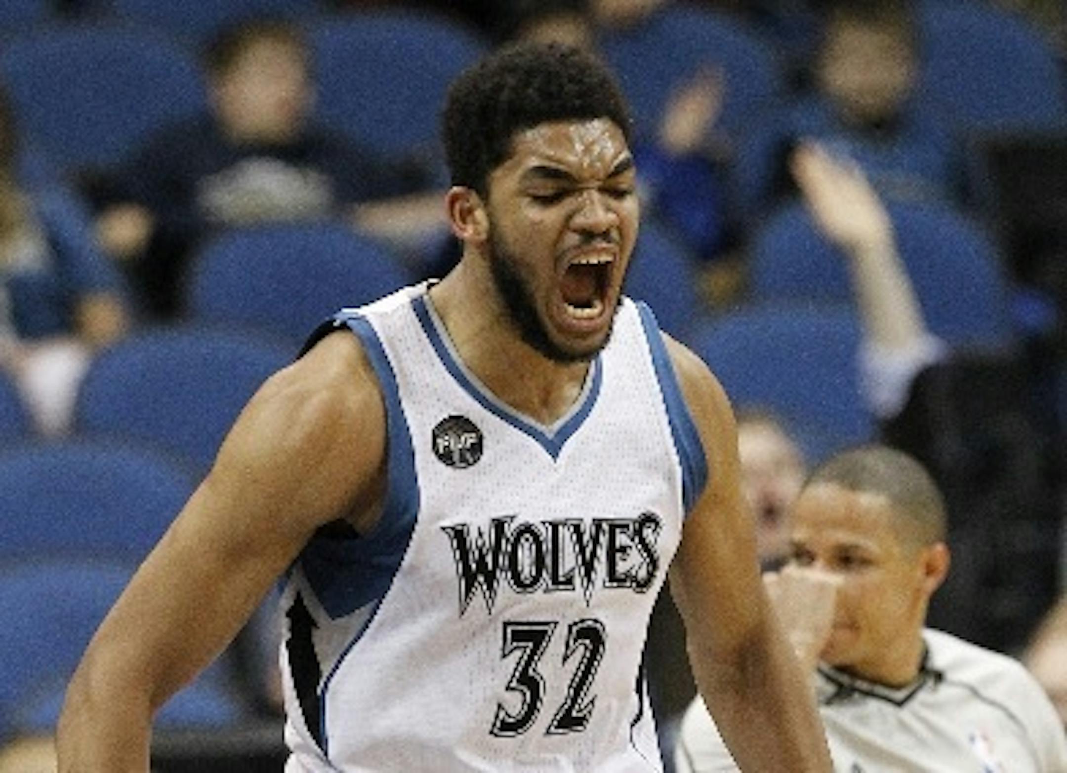 Wolves rookie center Karl-Anthony Towns