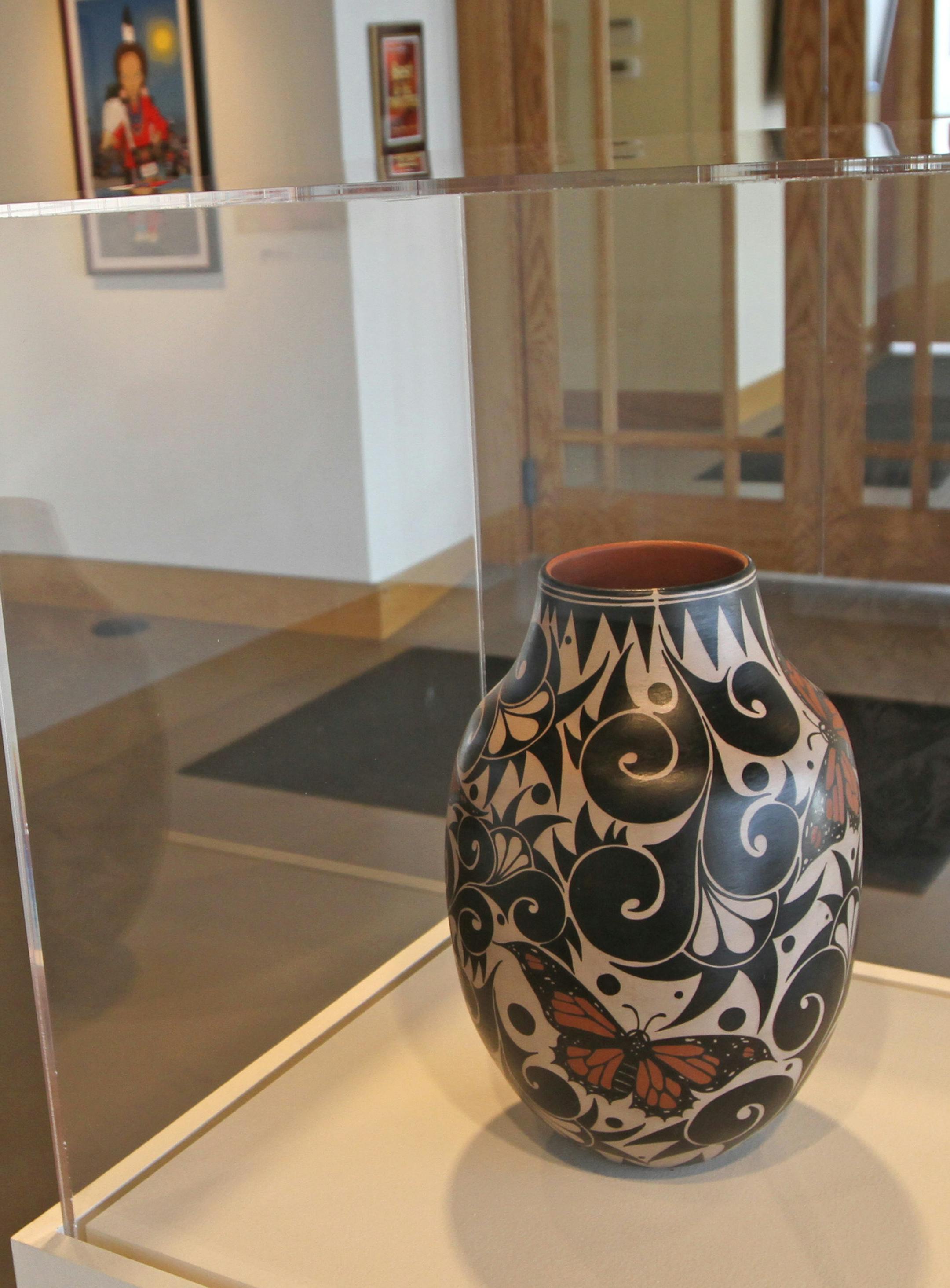 The Wild Butterfly Jar, by Lisa Holt and Harlan Reano. Review of "Make it POP," at the All My Relations Gallery, featuring paintings, graphics, some jewelry by 12 native artists from around country. Bruce Bisping/Star Tribune bbisping@startribune.com