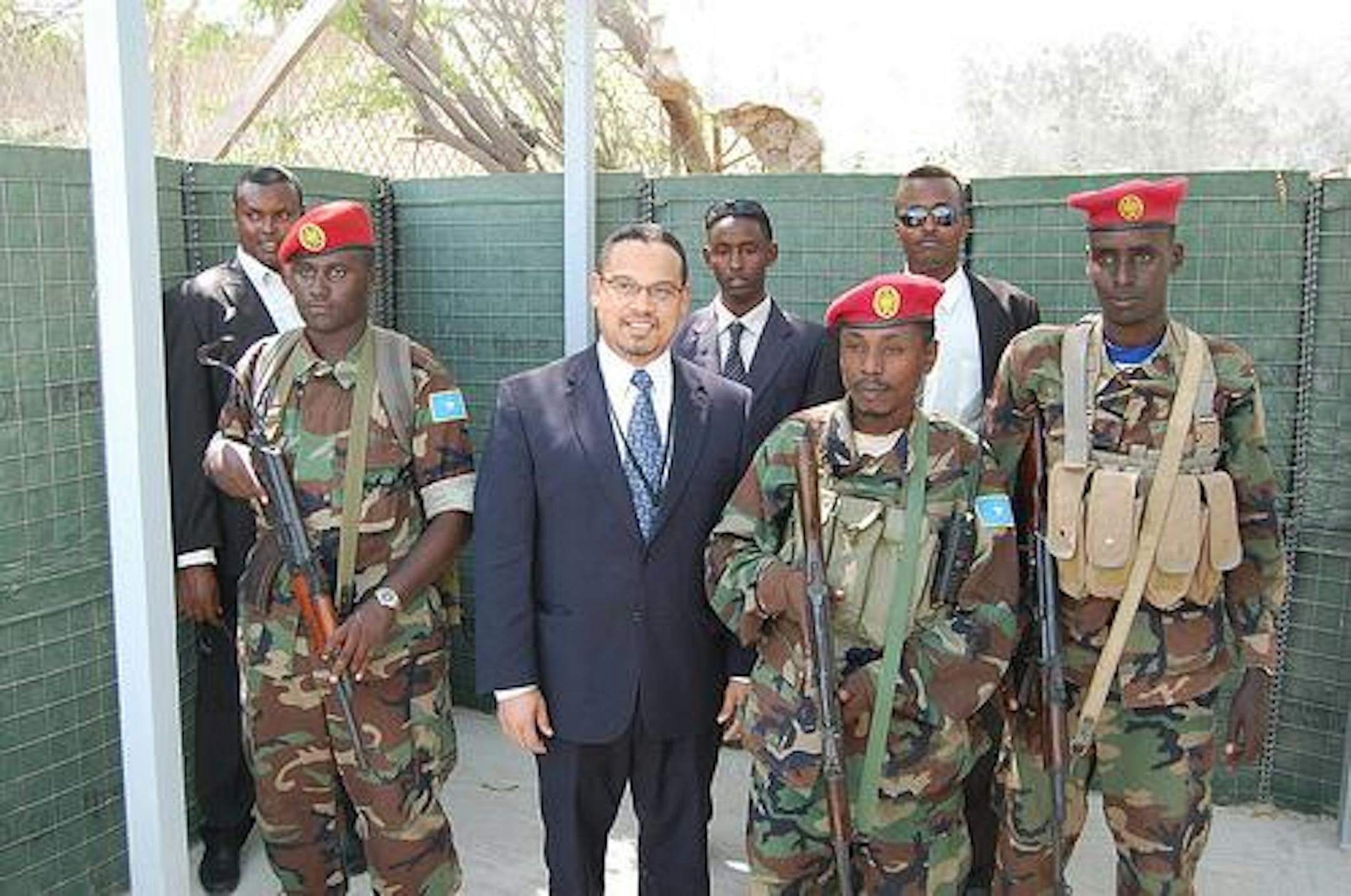 Here I meet members of the Somali National Army. They and soldiers from the African Union Mission to Somalia (AMISOM) have pushed Al-Shabaab out of every major city and have reestablished security in Mogadishu.