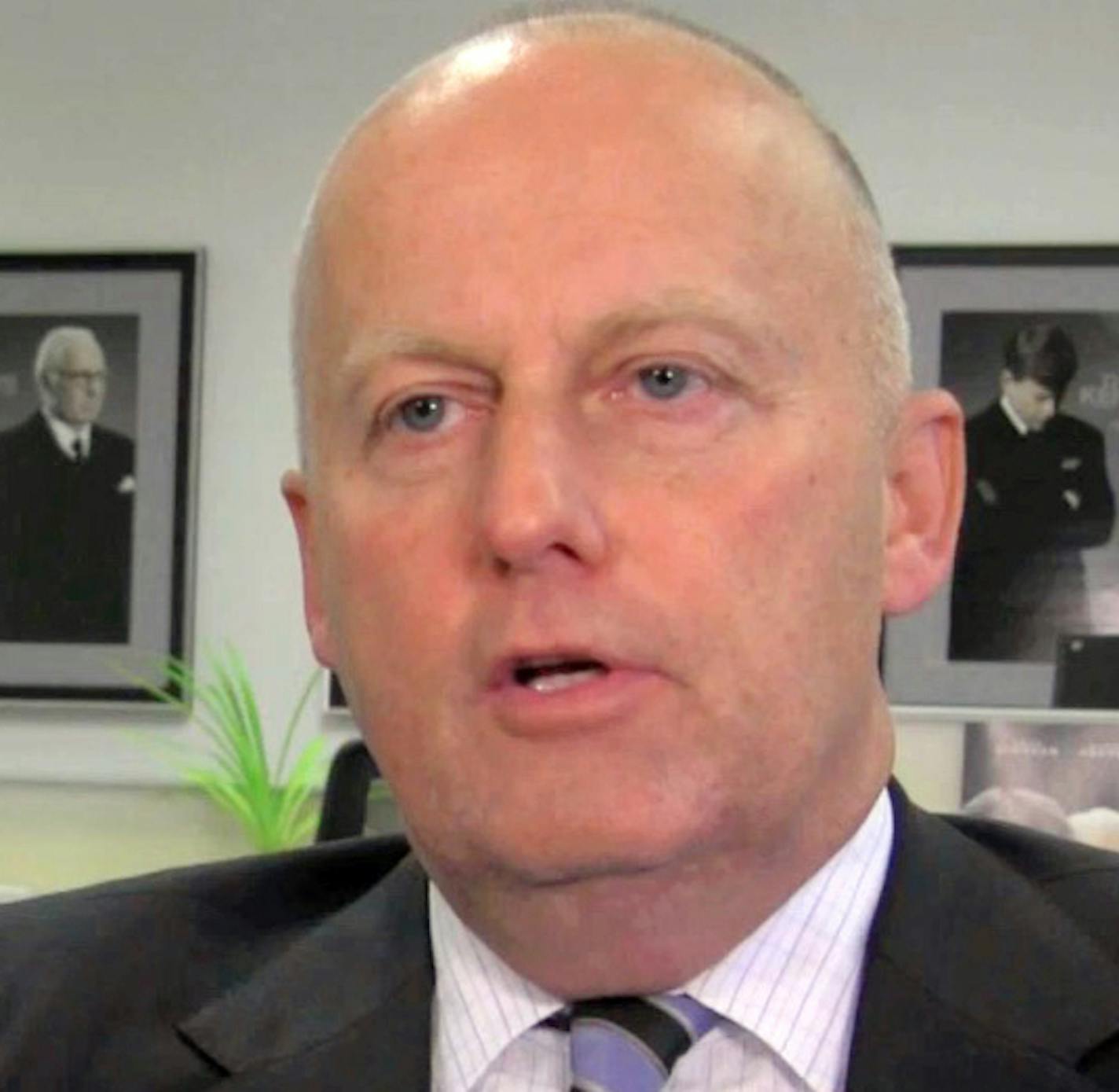 In this image taken from a video, Reelz CEO Stan E. Hubbard speaks in his Albuquerque, N.M, office after announcing the cable and satellite channel acquired the rights Donald Trump's Miss USA pageant Thursday, July 2, 2015. Hubbard said the channel acquired the rights because of a belief that the pageant and the women who compete in it "are an integral part of American tradition" but he disagreed with Trump's remark about Mexican immigrants that have drawn scrutiny. (AP Photo/Russell Contreras)